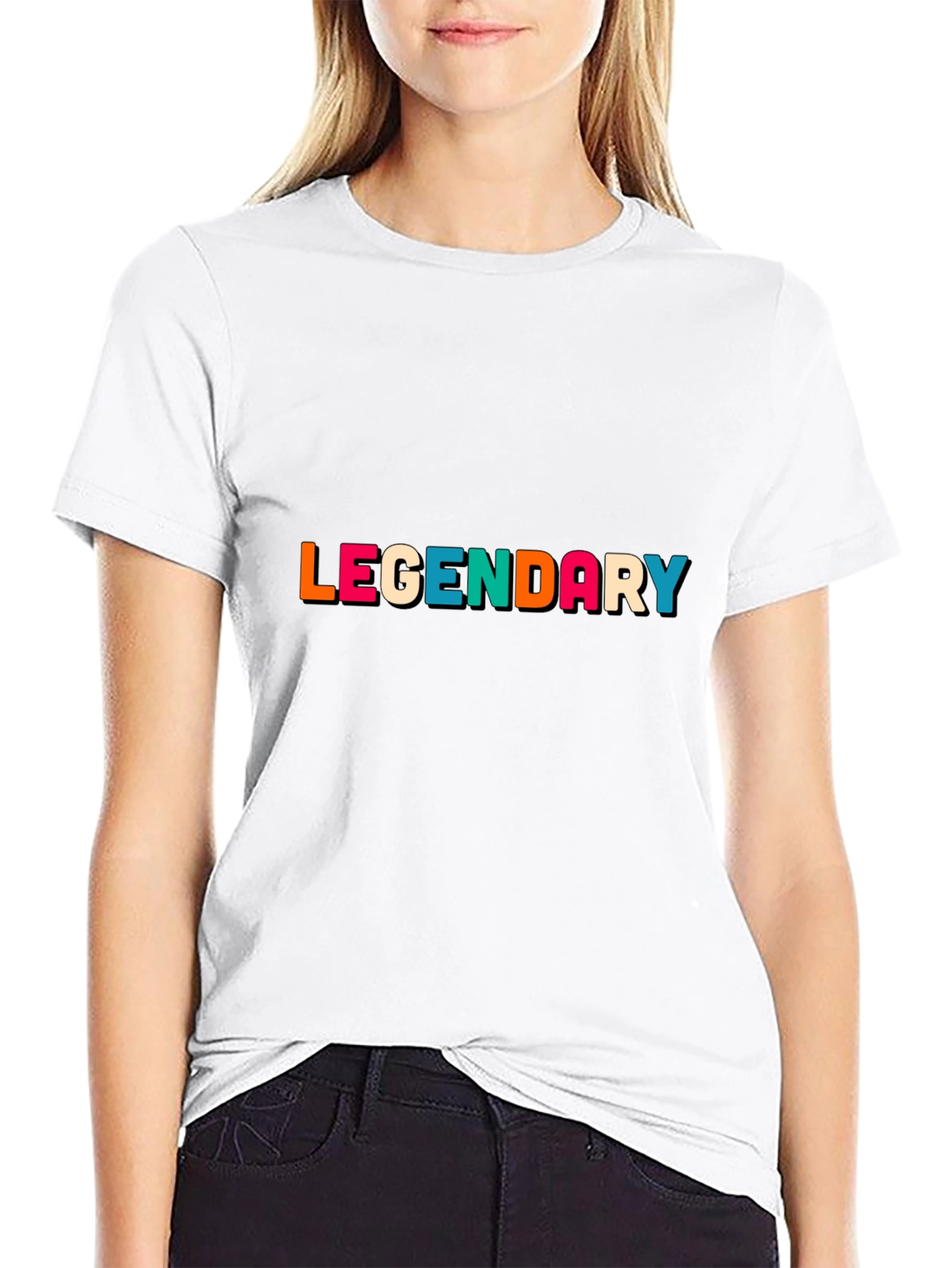 Legendary Retro Style Graphic T-Shirt