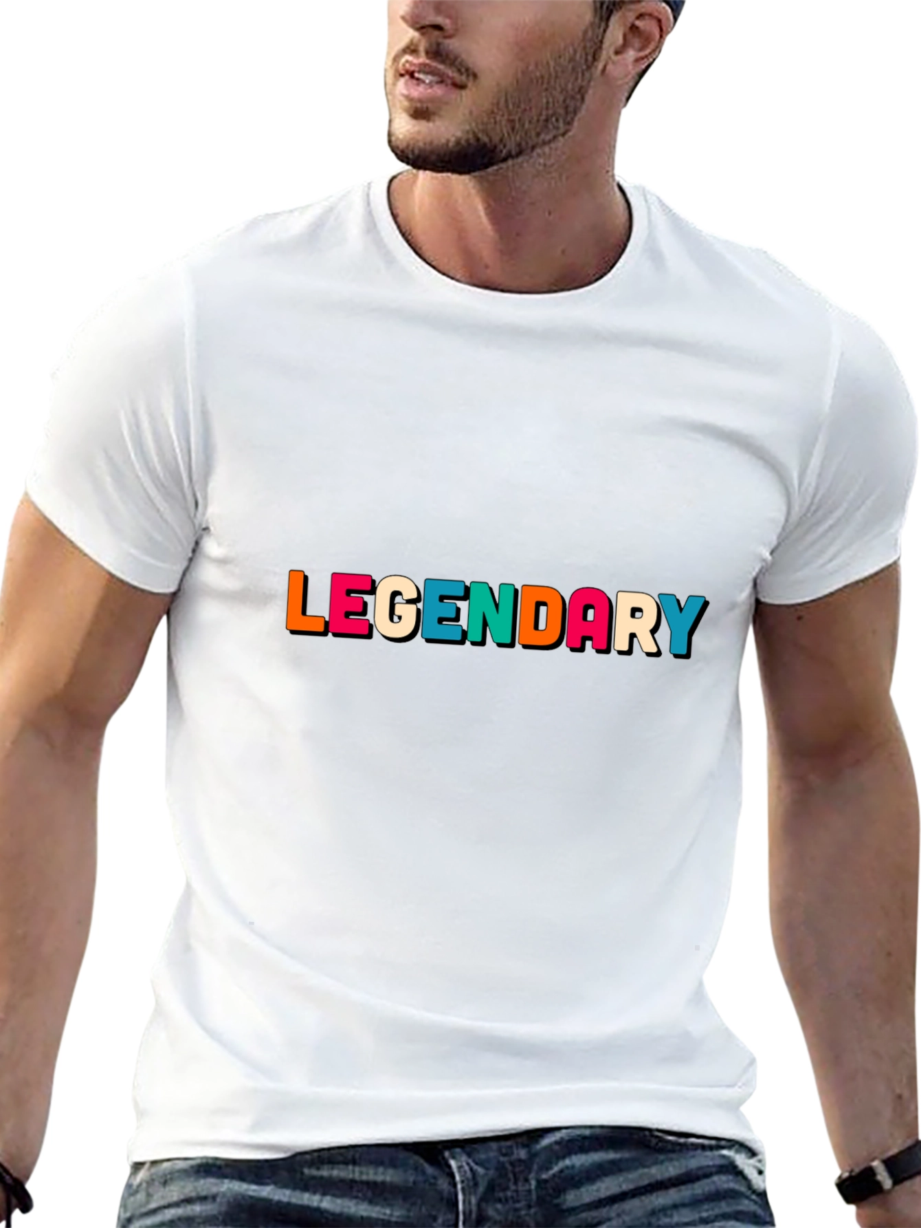 Legendary Retro Style Graphic T-Shirt