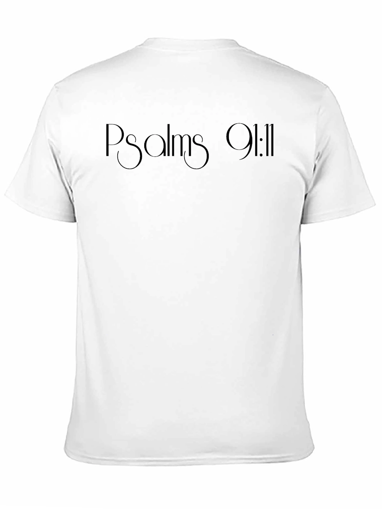 Psalms 91:11 Graphic T-Shirt