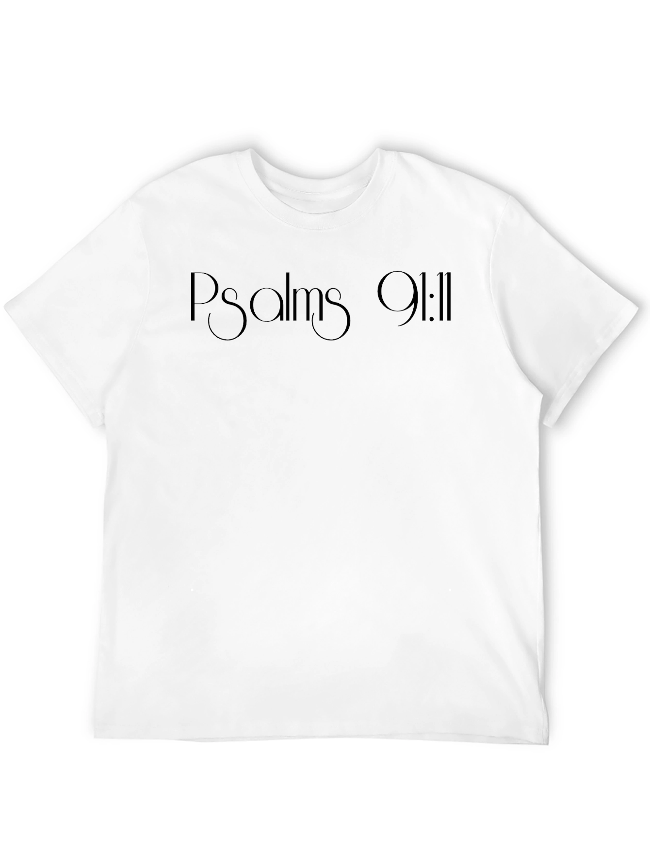 Psalms 91:11 Graphic T-Shirt