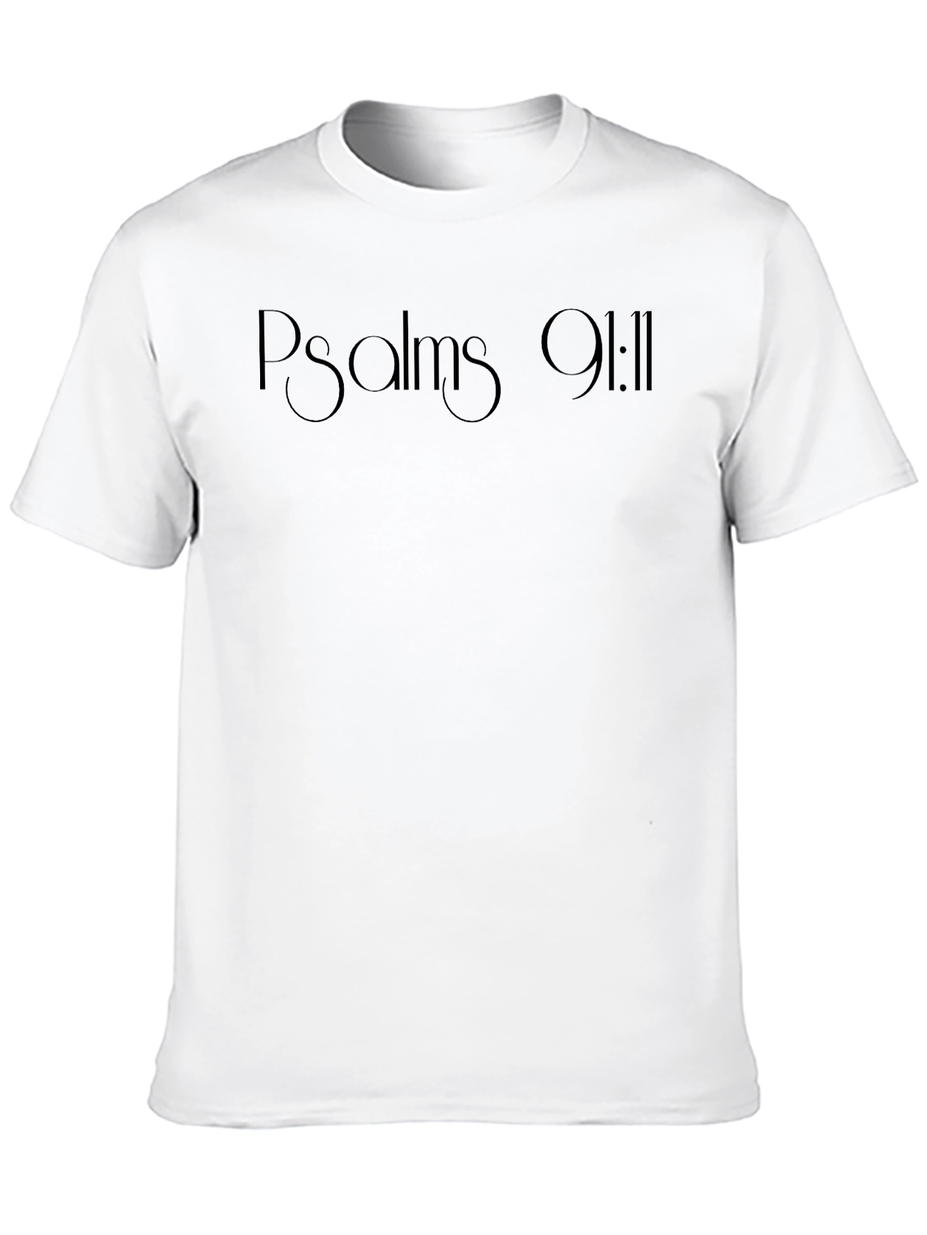 Psalms 91:11 Graphic T-Shirt