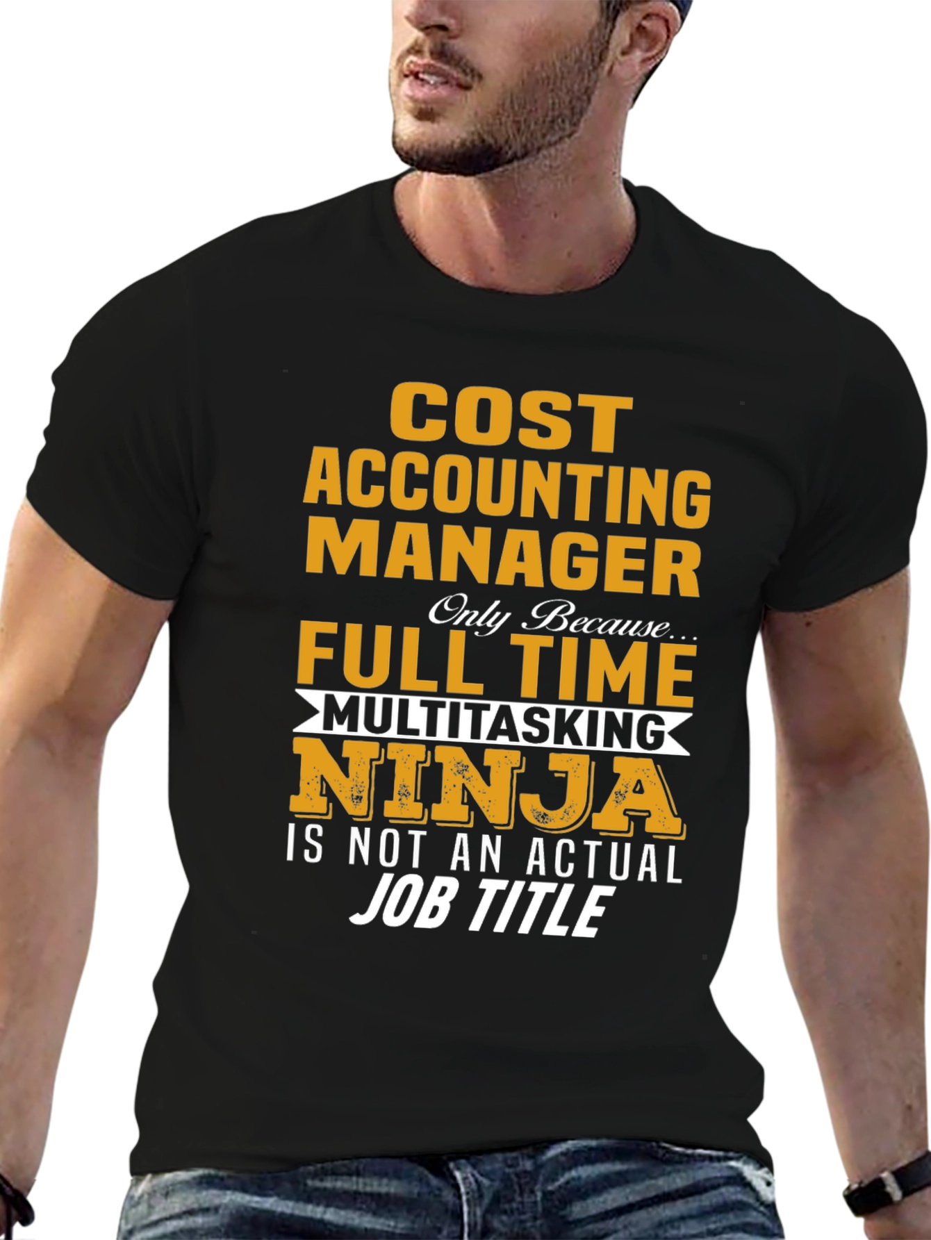 Cost Accounting Manager Ninja T-Shirt