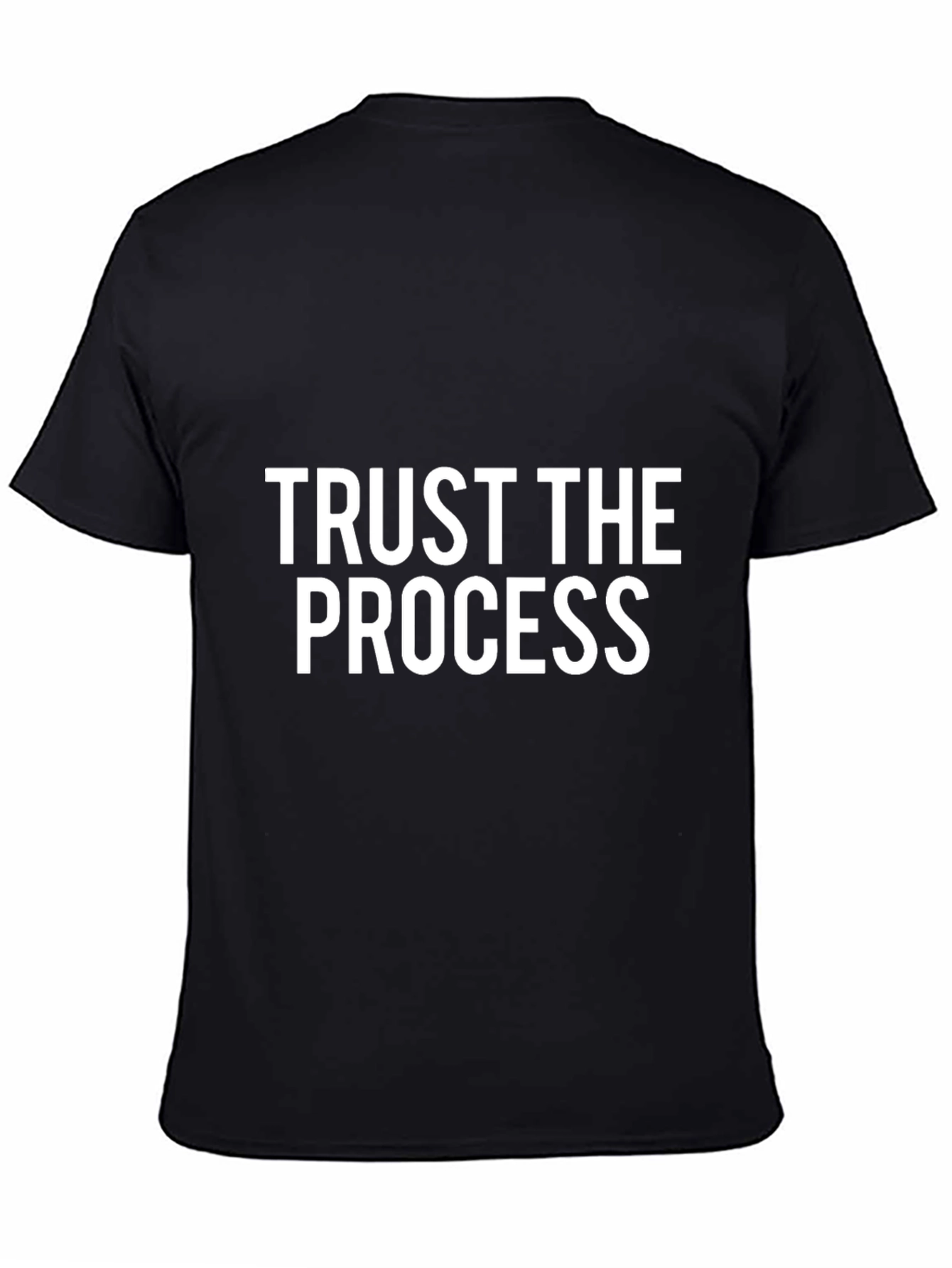 Trust The Process Black T-Shirt