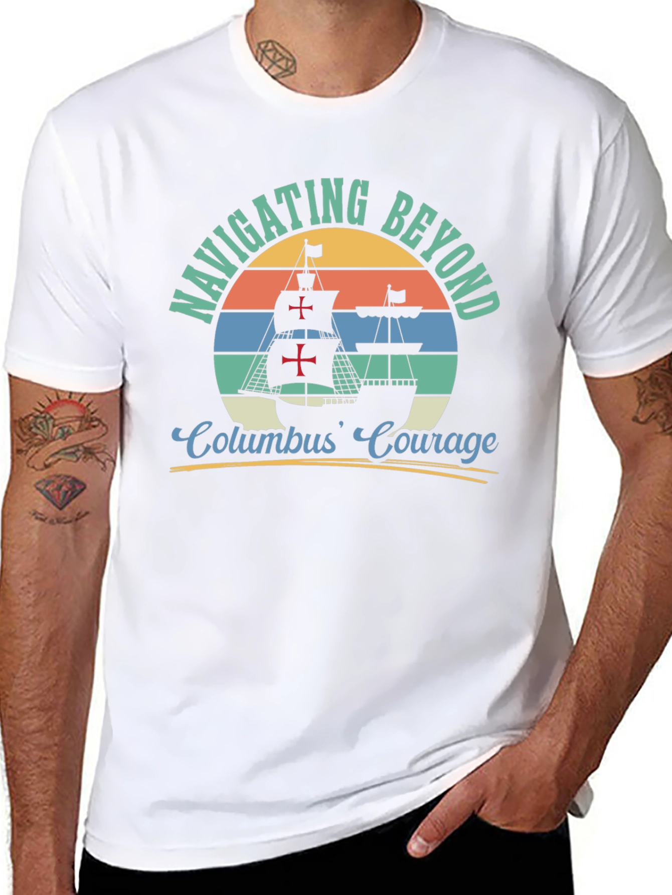 Navigating Beyond Tee - Columbus Courage Shirt
