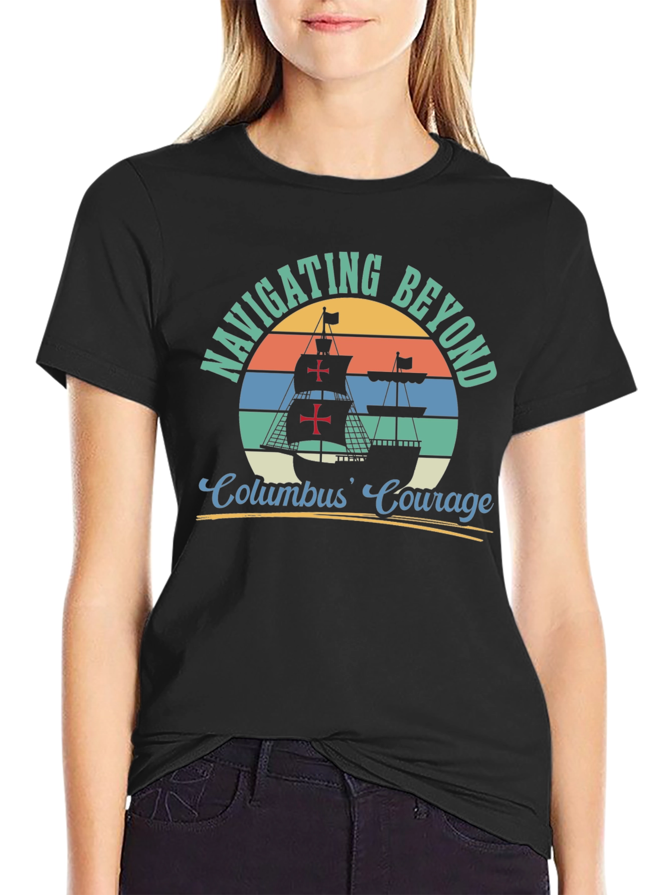 Navigating Beyond Tee - Columbus Courage Shirt