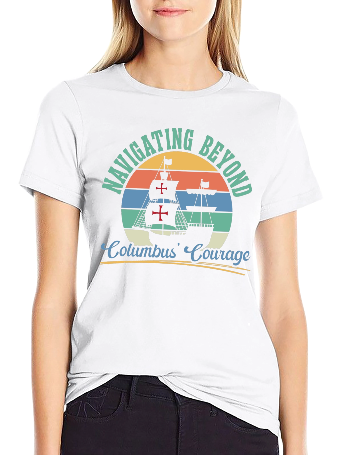 Navigating Beyond Tee - Columbus Courage Shirt