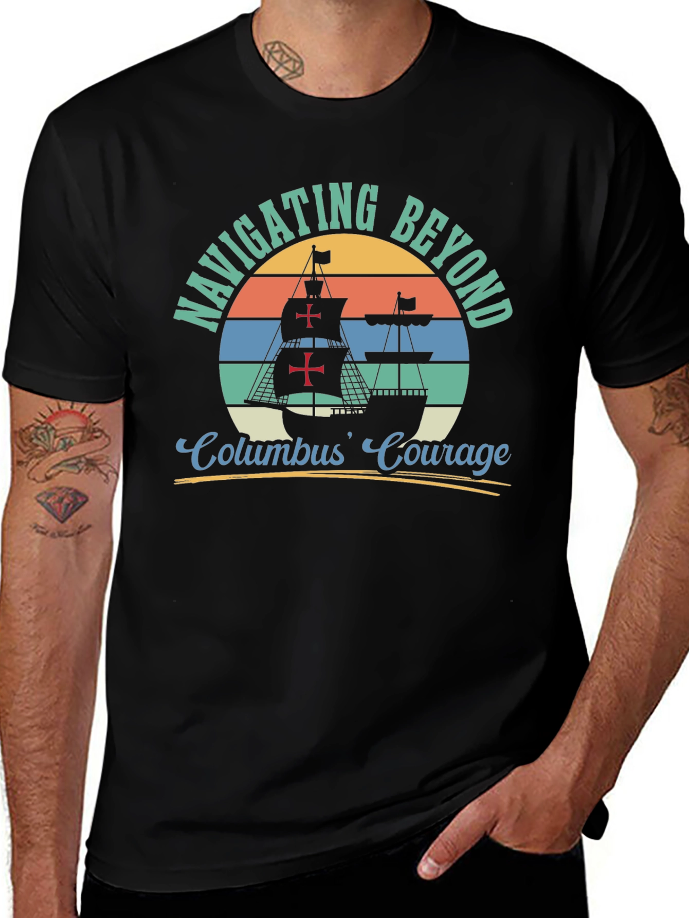 Navigating Beyond Tee - Columbus Courage Shirt