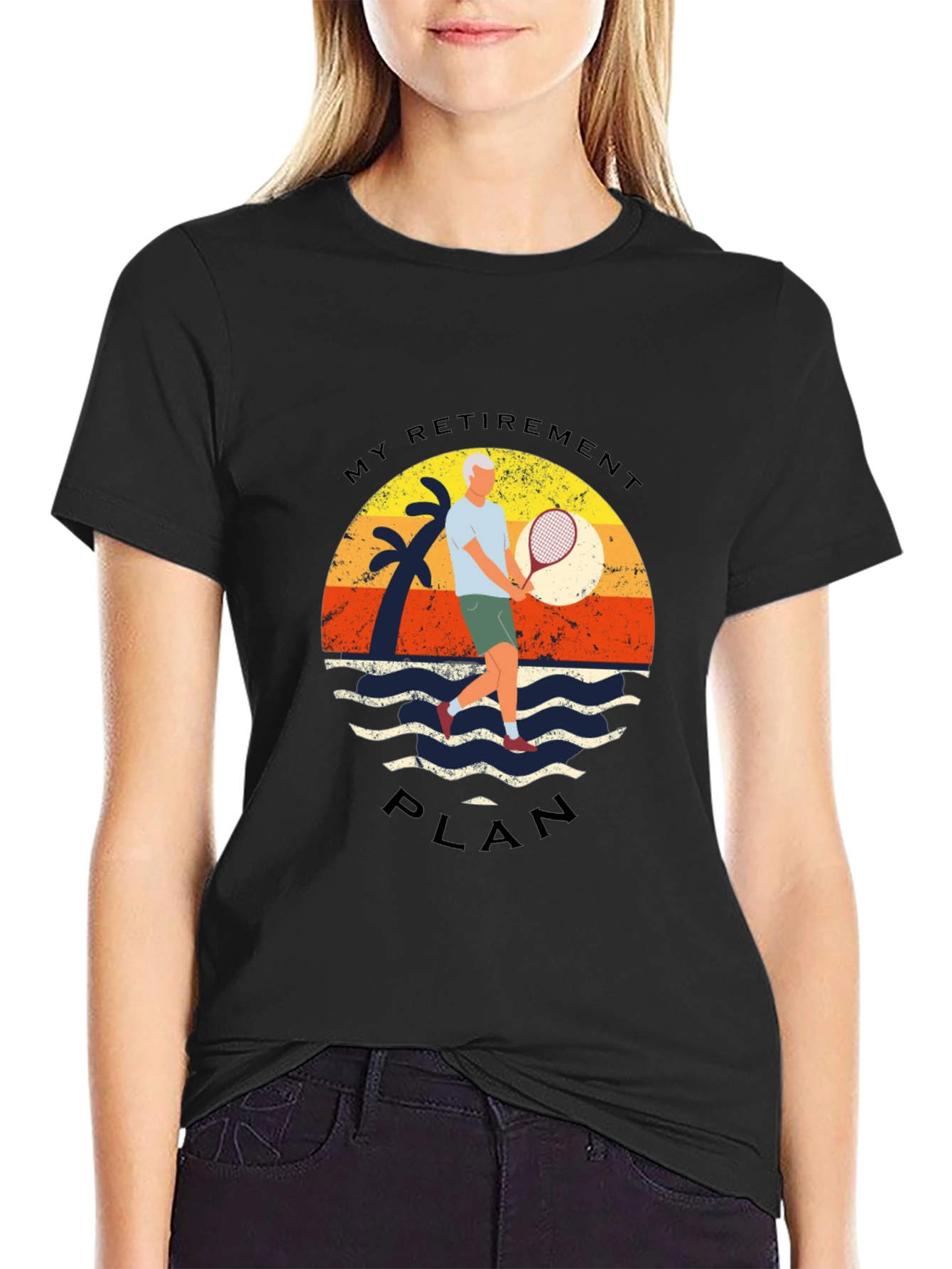 Retirement Tennis T-Shirt