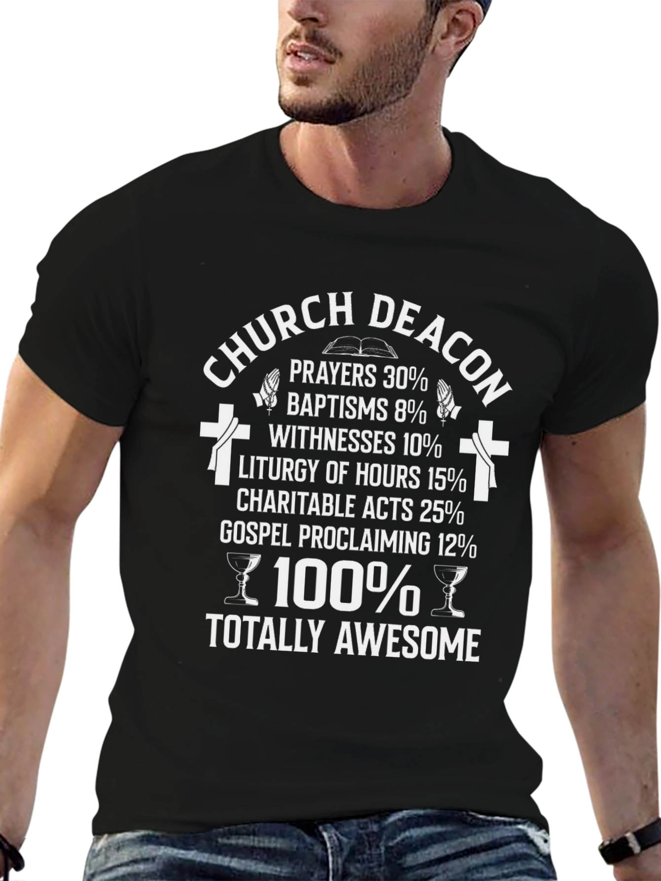 Church Deacon Totally Awesome T-Shirt