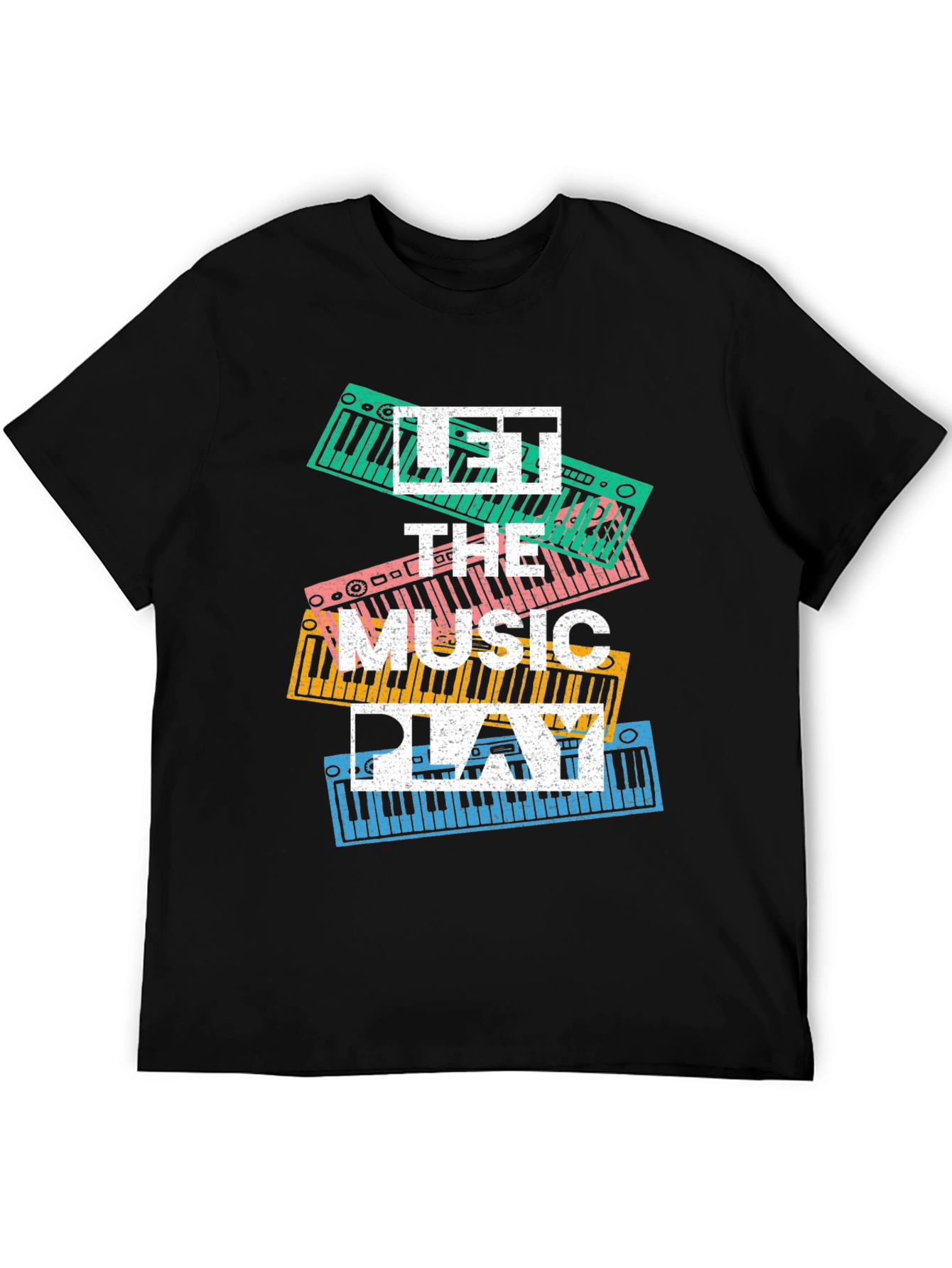 Let the Music Play Graphic Tee