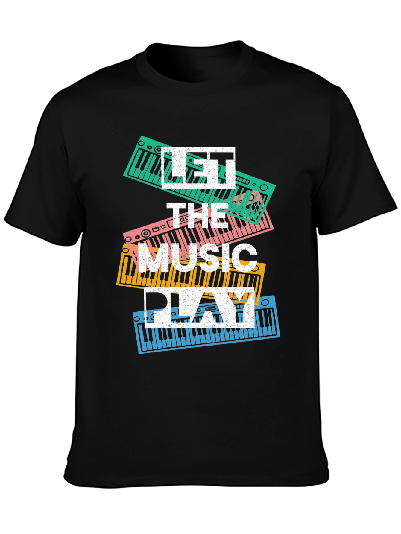 Let the Music Play Graphic Tee