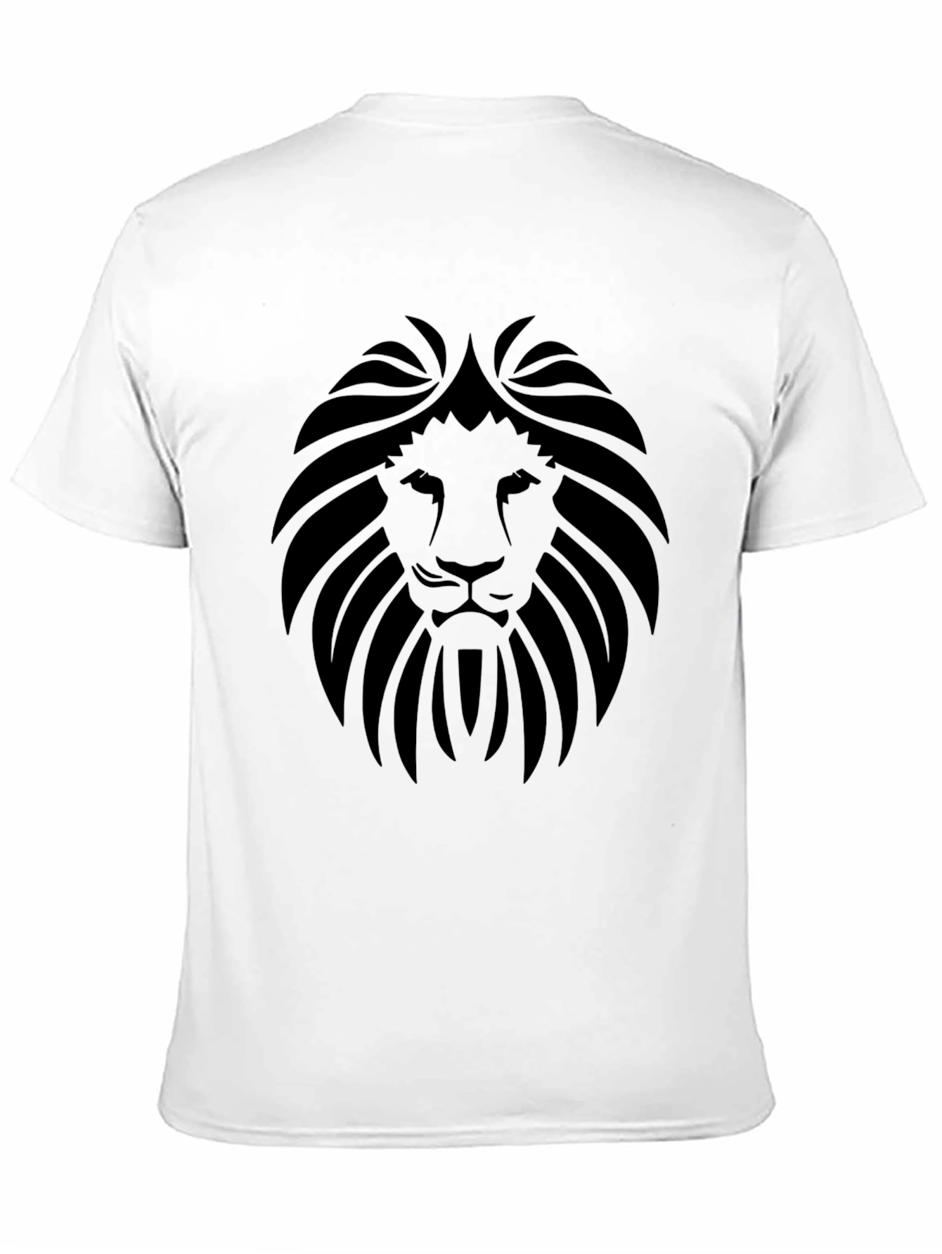 Black Lion Graphic Tee - Mens Fashion