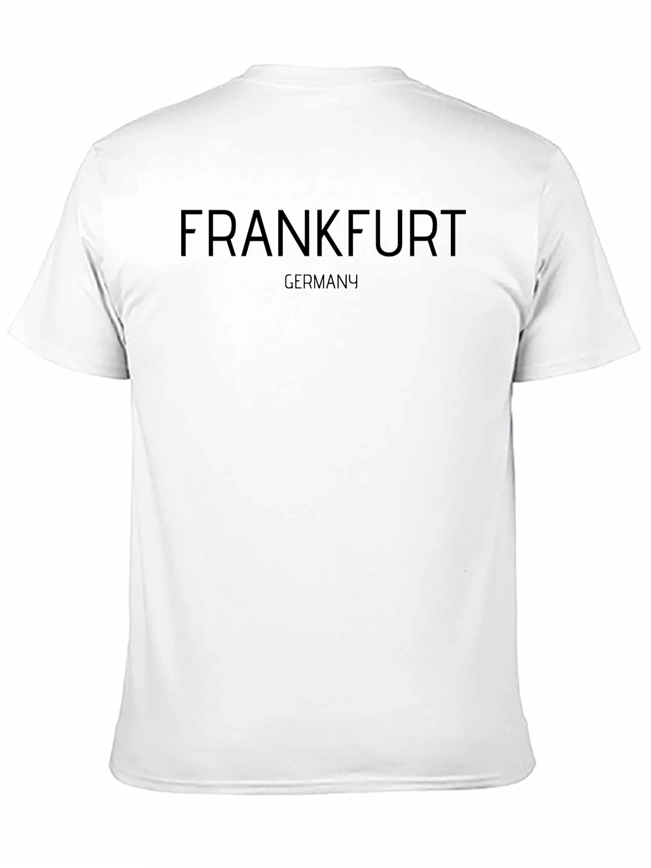 Frankfurt Germany Black T-Shirt