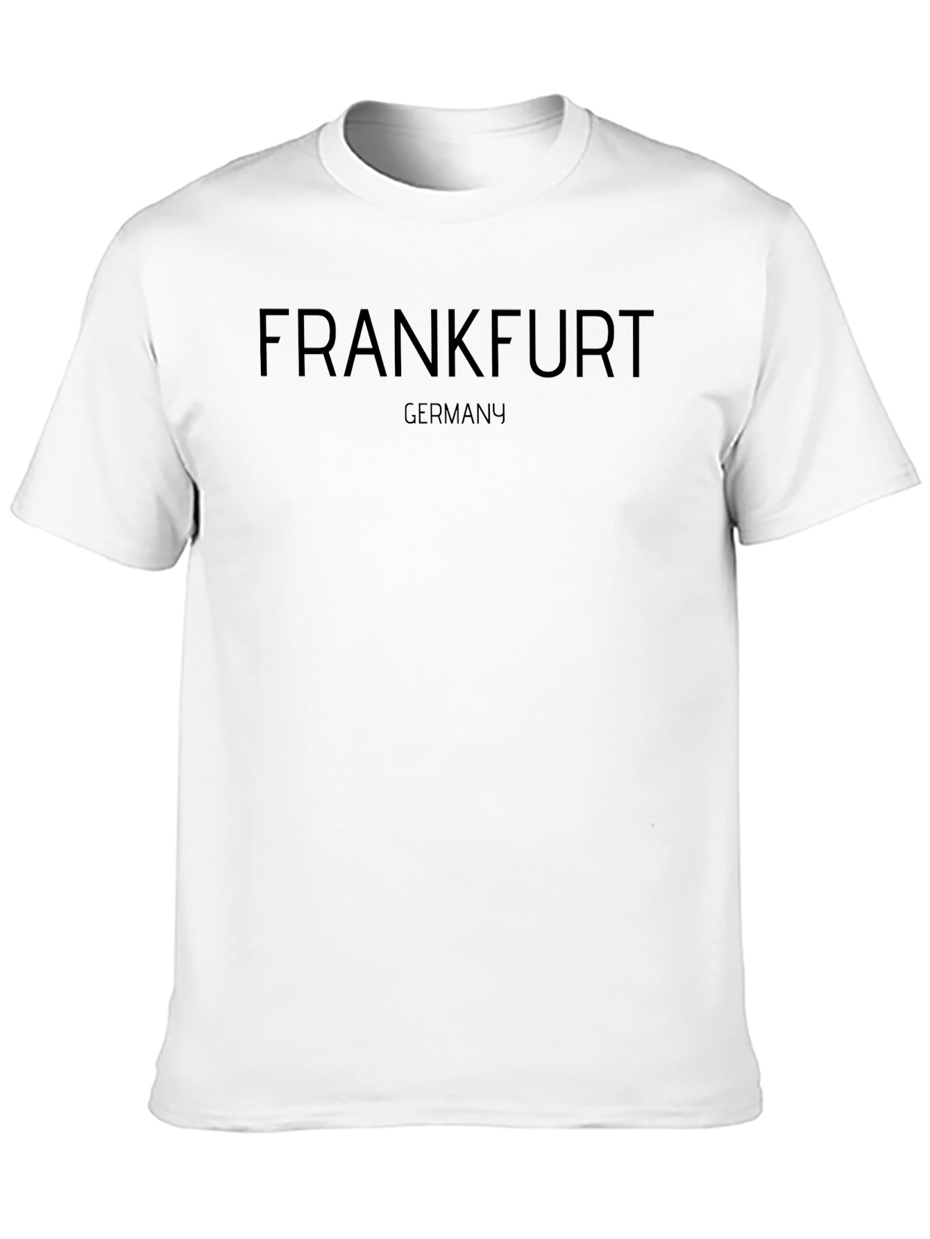 Frankfurt Germany Black T-Shirt
