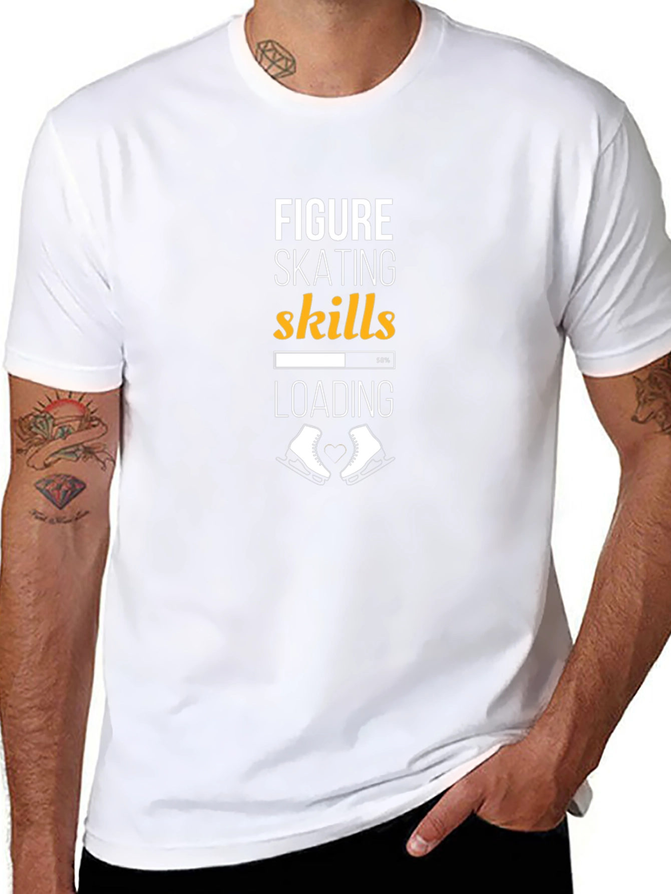 Figure Skating Skills Loading T-Shirt
