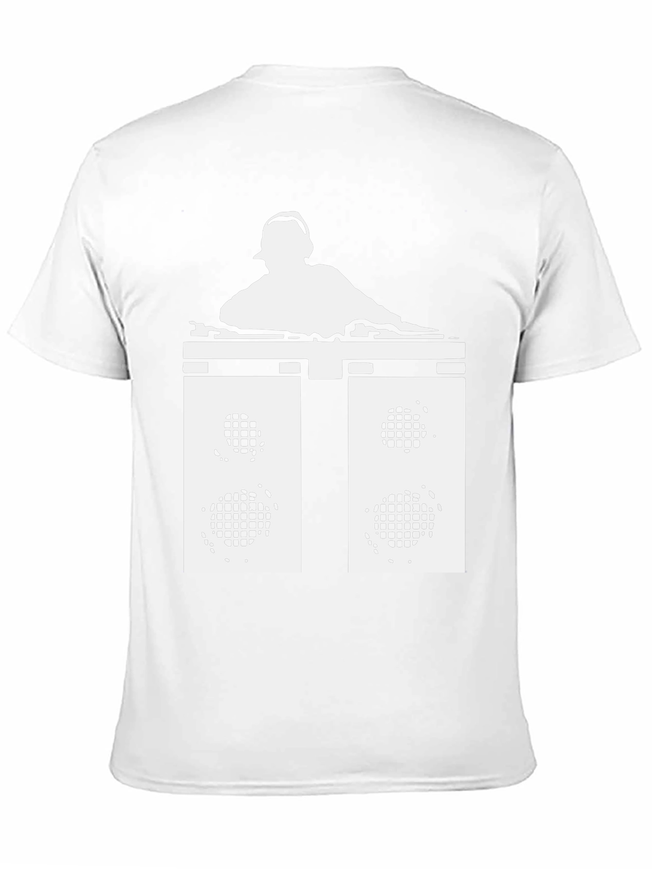 DJ Music Graphic T-Shirt - Black