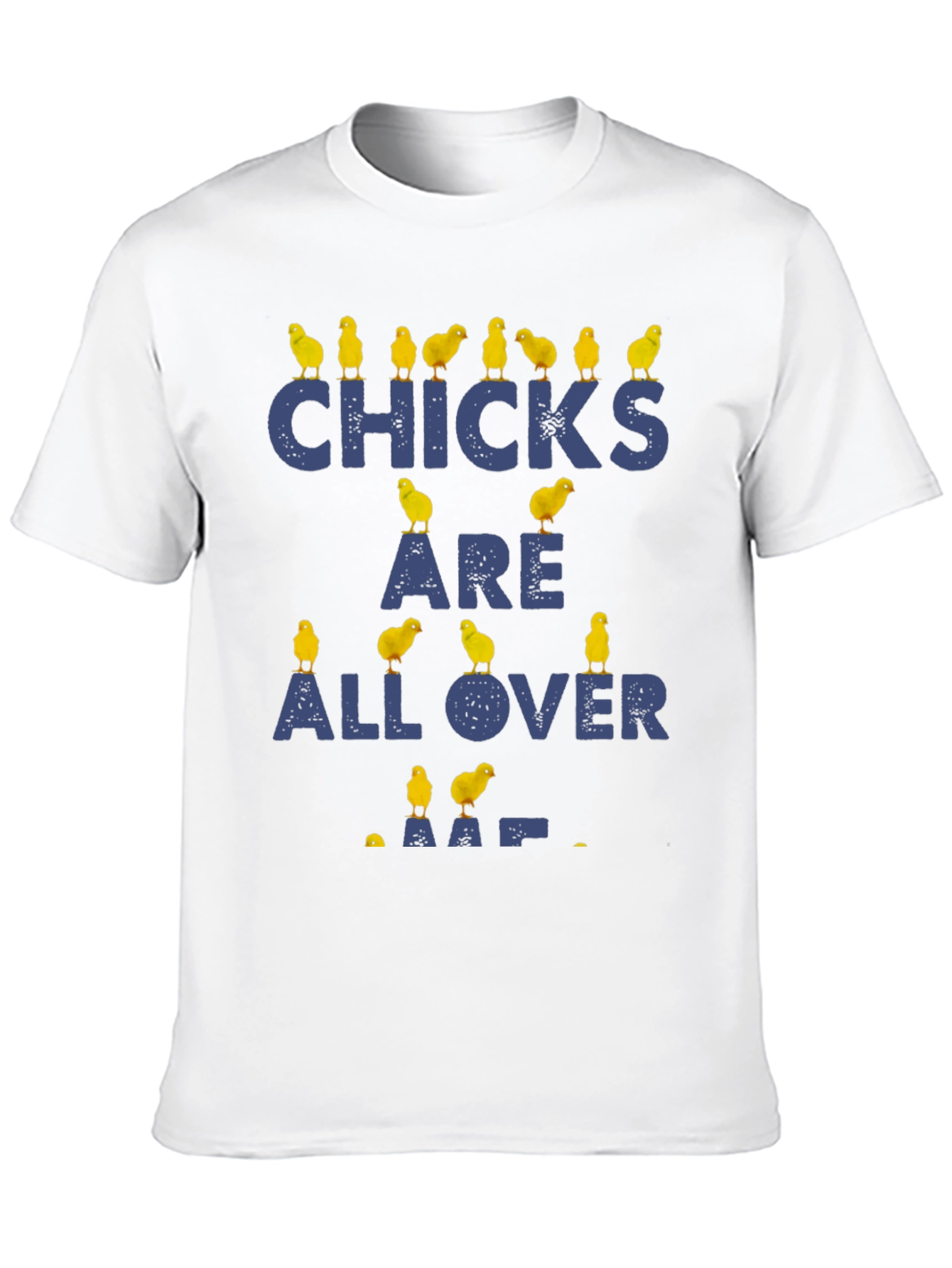 Funny Chicken Chicks All Over T-Shirt