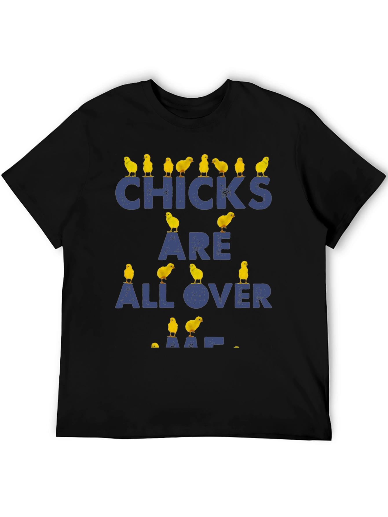 Funny Chicken Chicks All Over T-Shirt