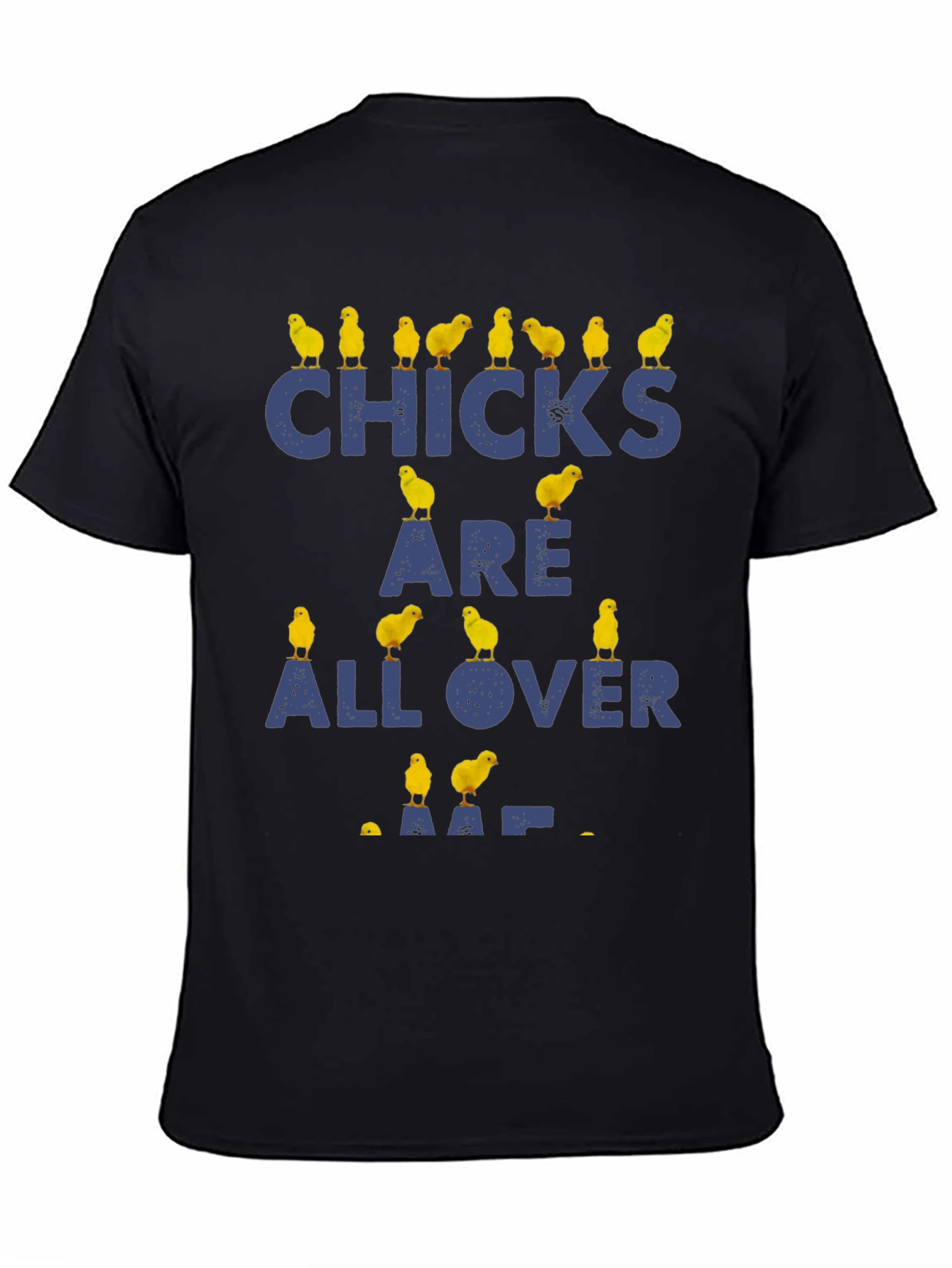 Funny Chicken Chicks All Over T-Shirt