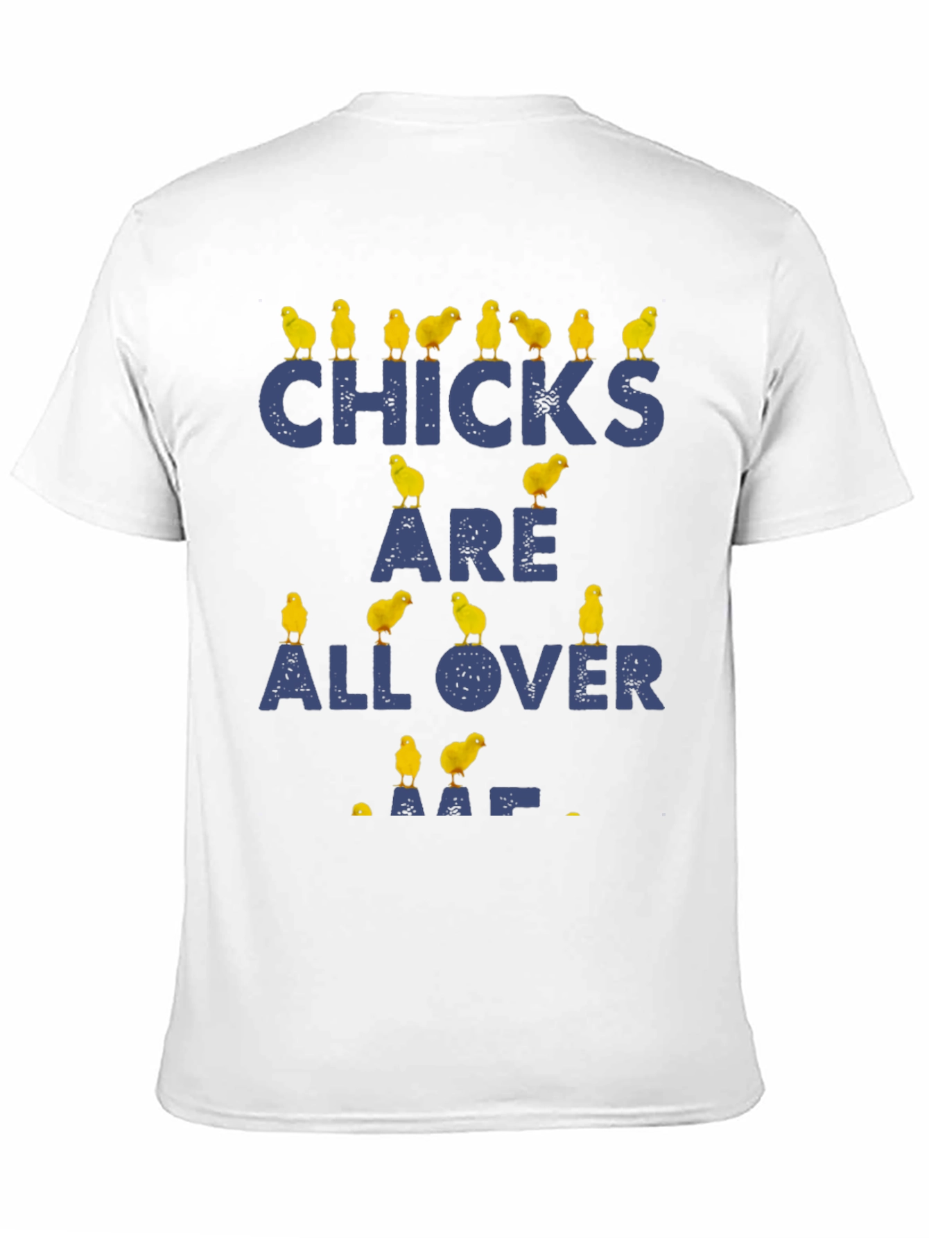 Funny Chicken Chicks All Over T-Shirt