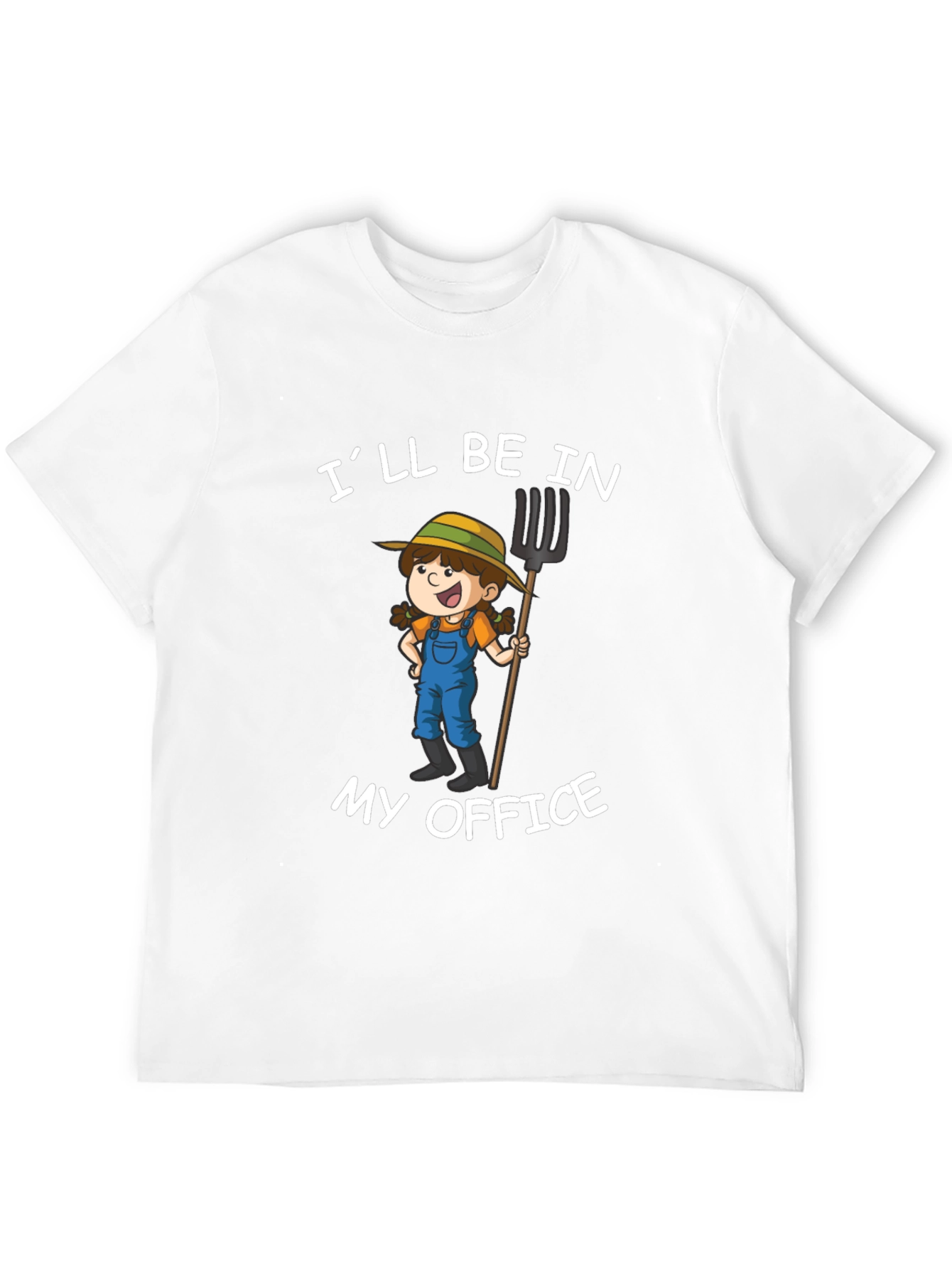 Ill Be In My Office Farmer Graphic T-Shirt
