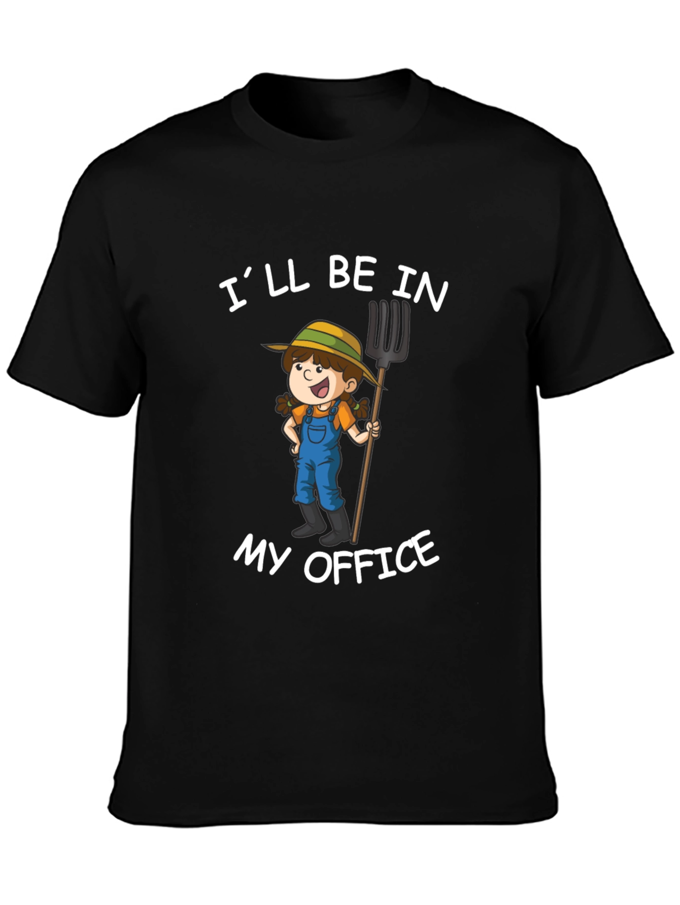 Ill Be In My Office Farmer Graphic T-Shirt