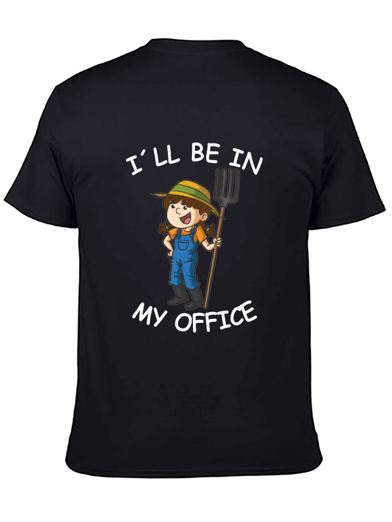 Ill Be In My Office Farmer Graphic T-Shirt