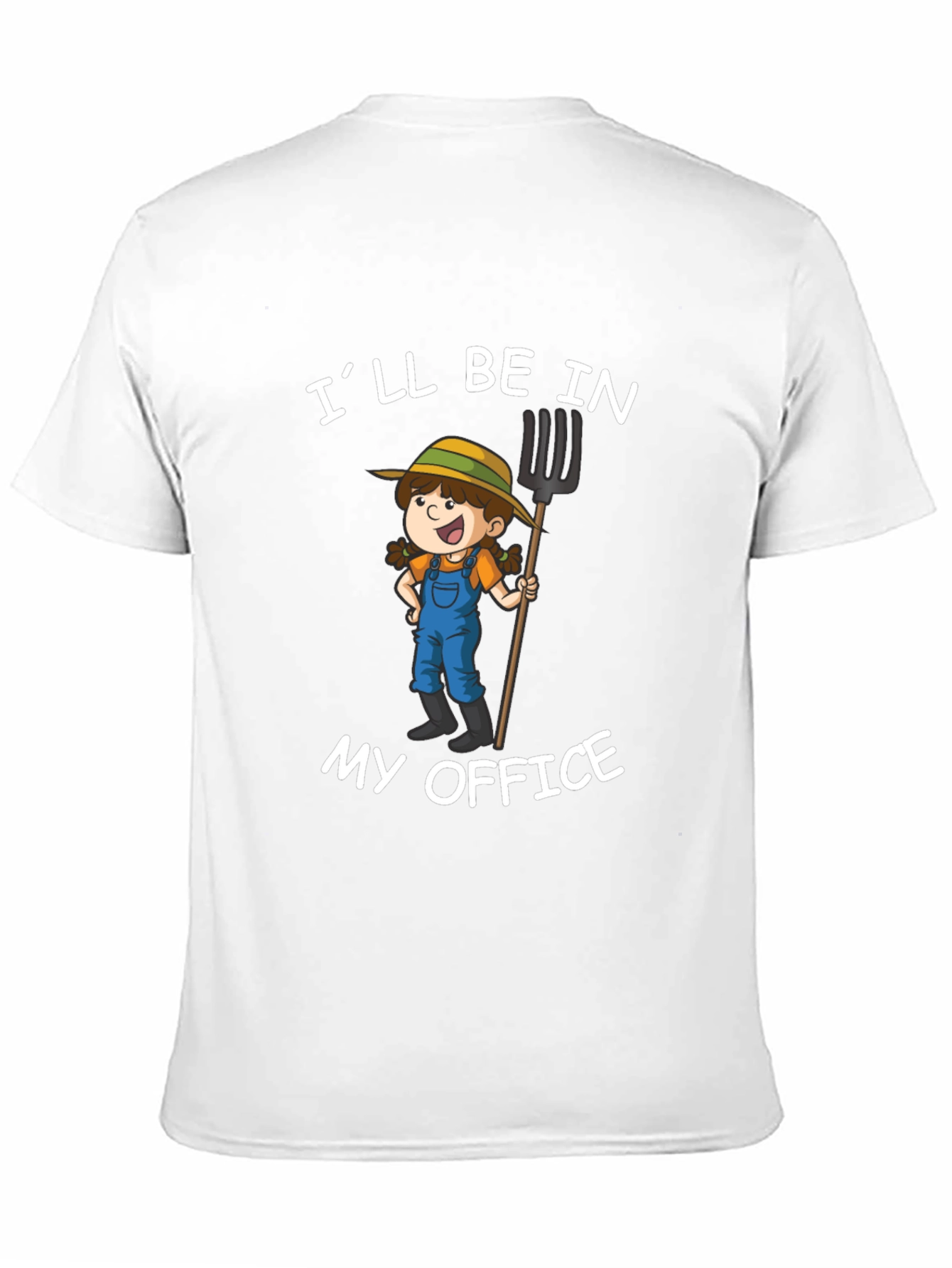 Ill Be In My Office Farmer Graphic T-Shirt