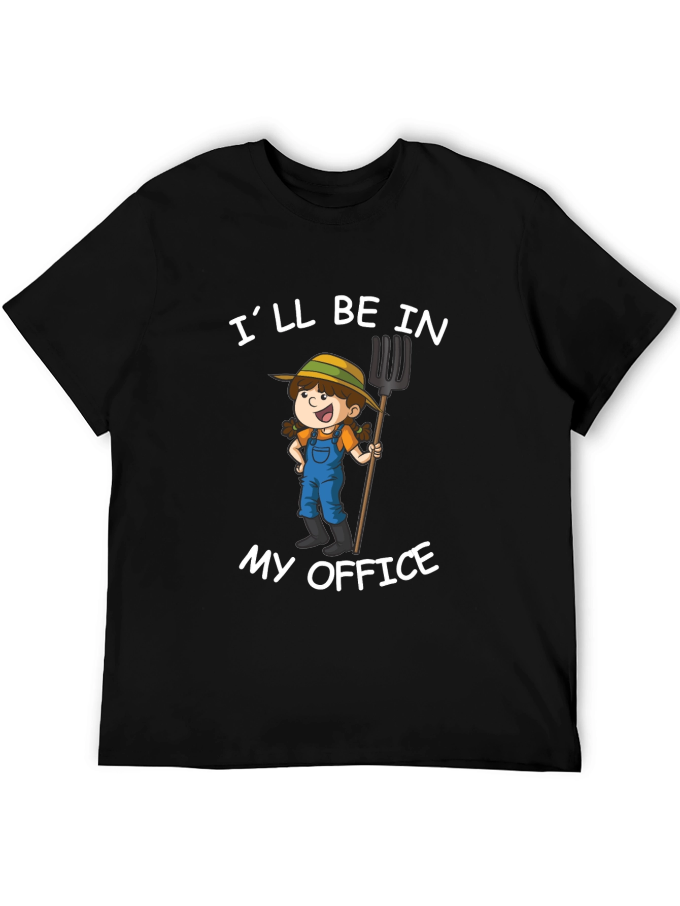 Ill Be In My Office Farmer Graphic T-Shirt