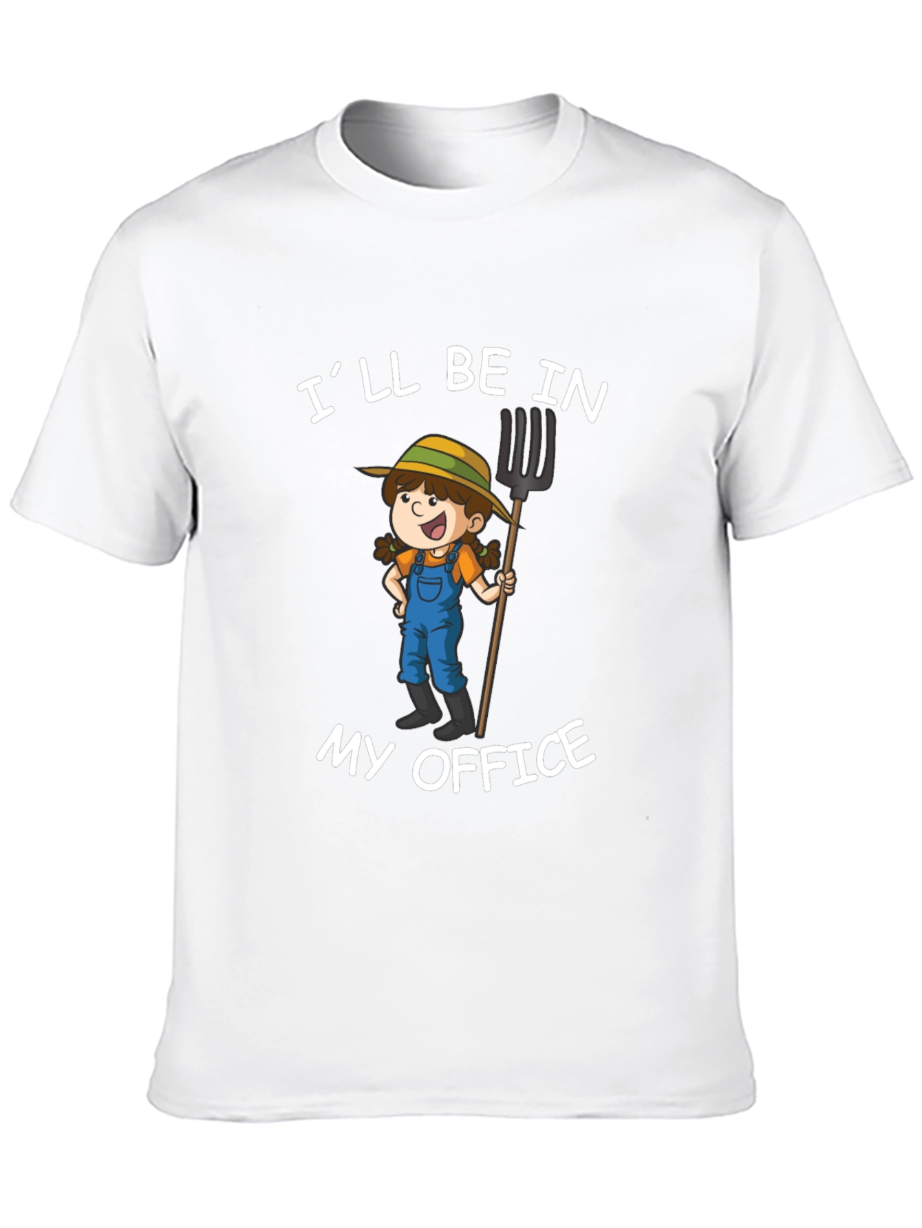 Ill Be In My Office Farmer Graphic T-Shirt