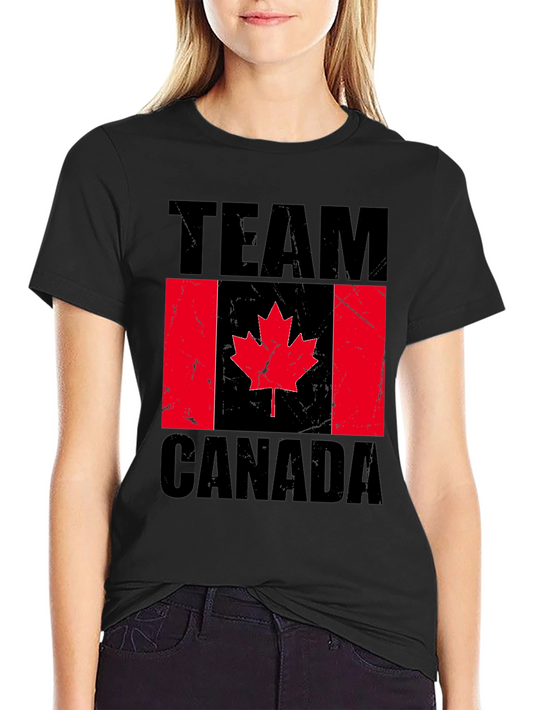 Team Canada T-Shirt Black