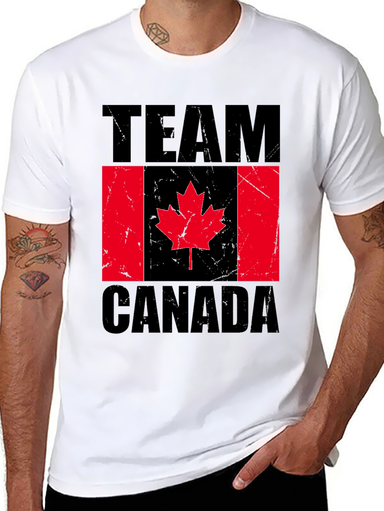 Team Canada T-Shirt Black