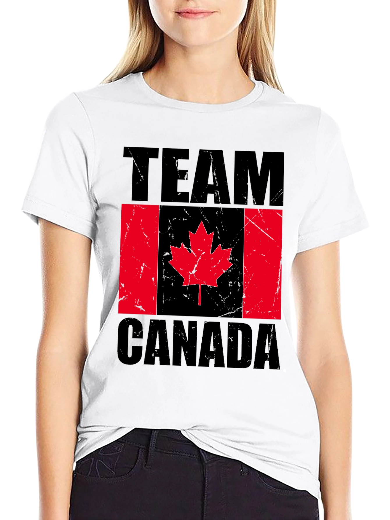 Team Canada T-Shirt Black