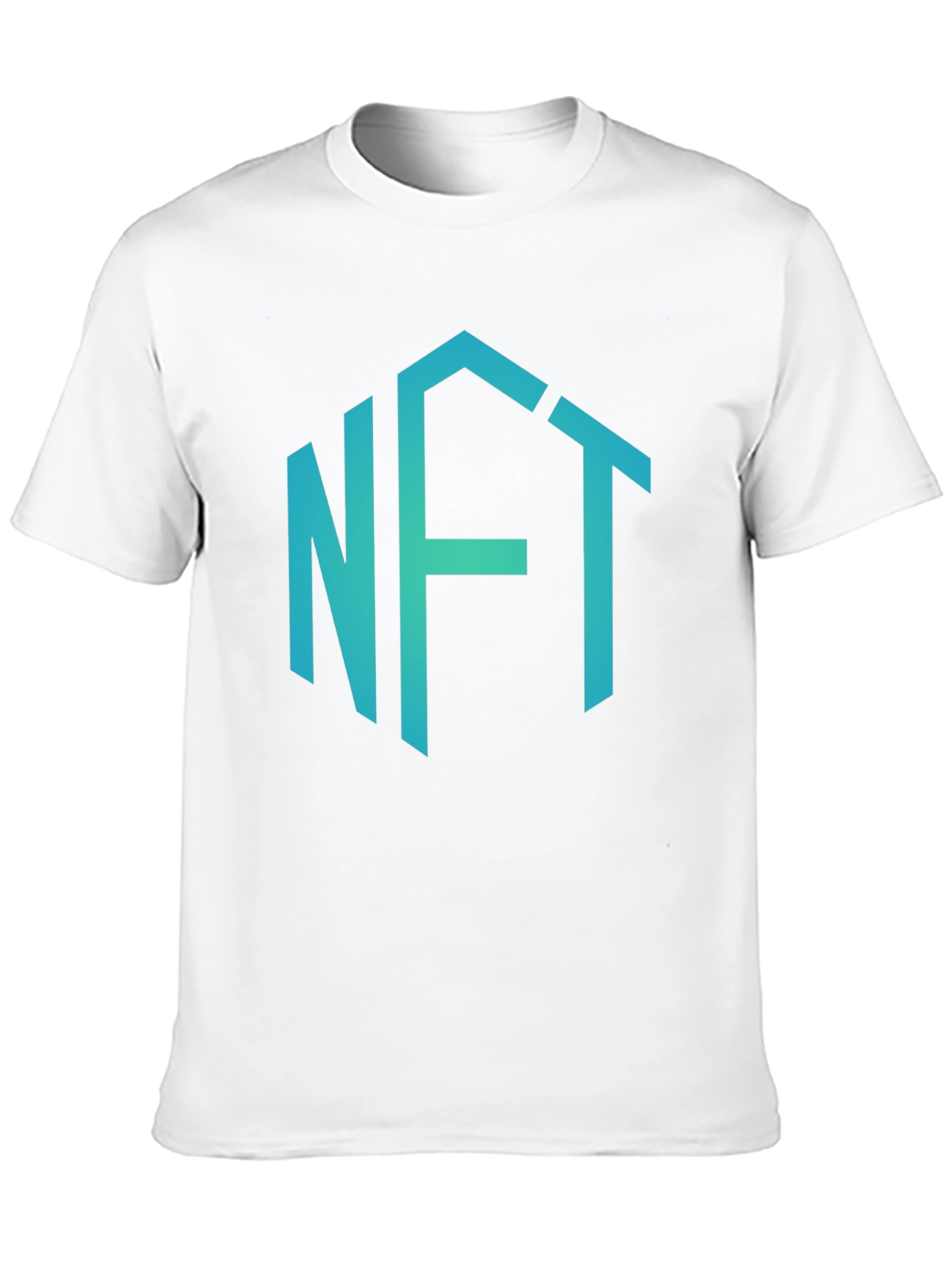 NFT Hexagon T-Shirt - Crypto Art Fashion