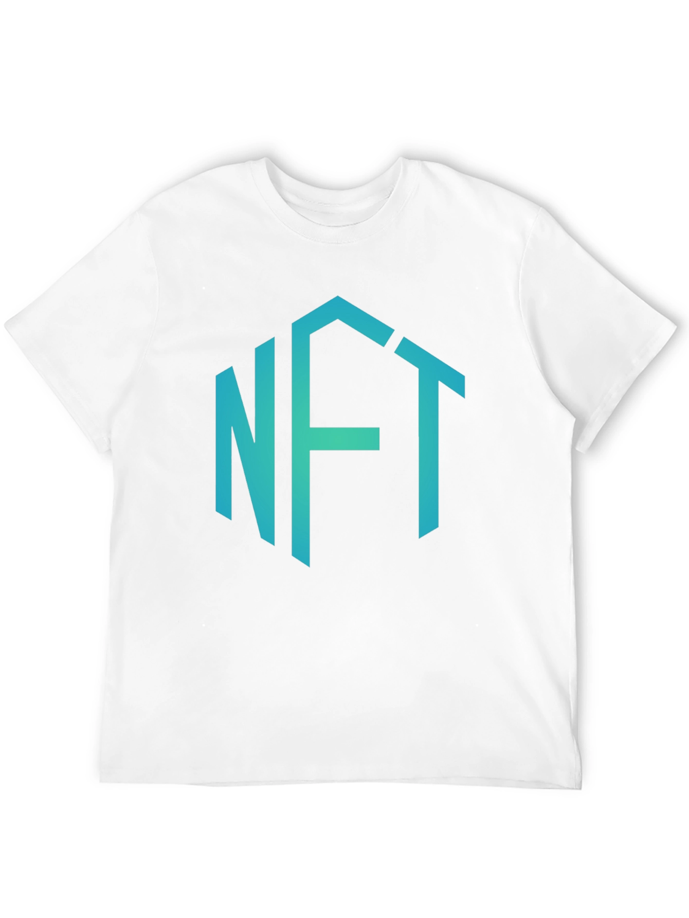 NFT Hexagon T-Shirt - Crypto Art Fashion
