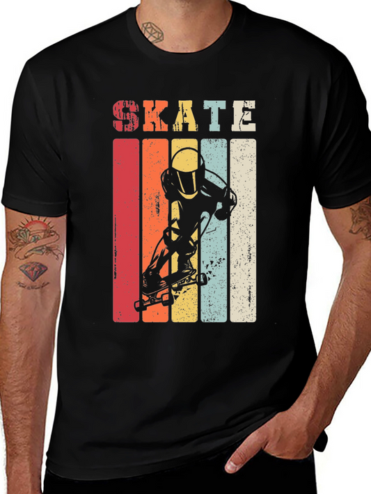 Retro Skate T-Shirt - Cool Skater Design