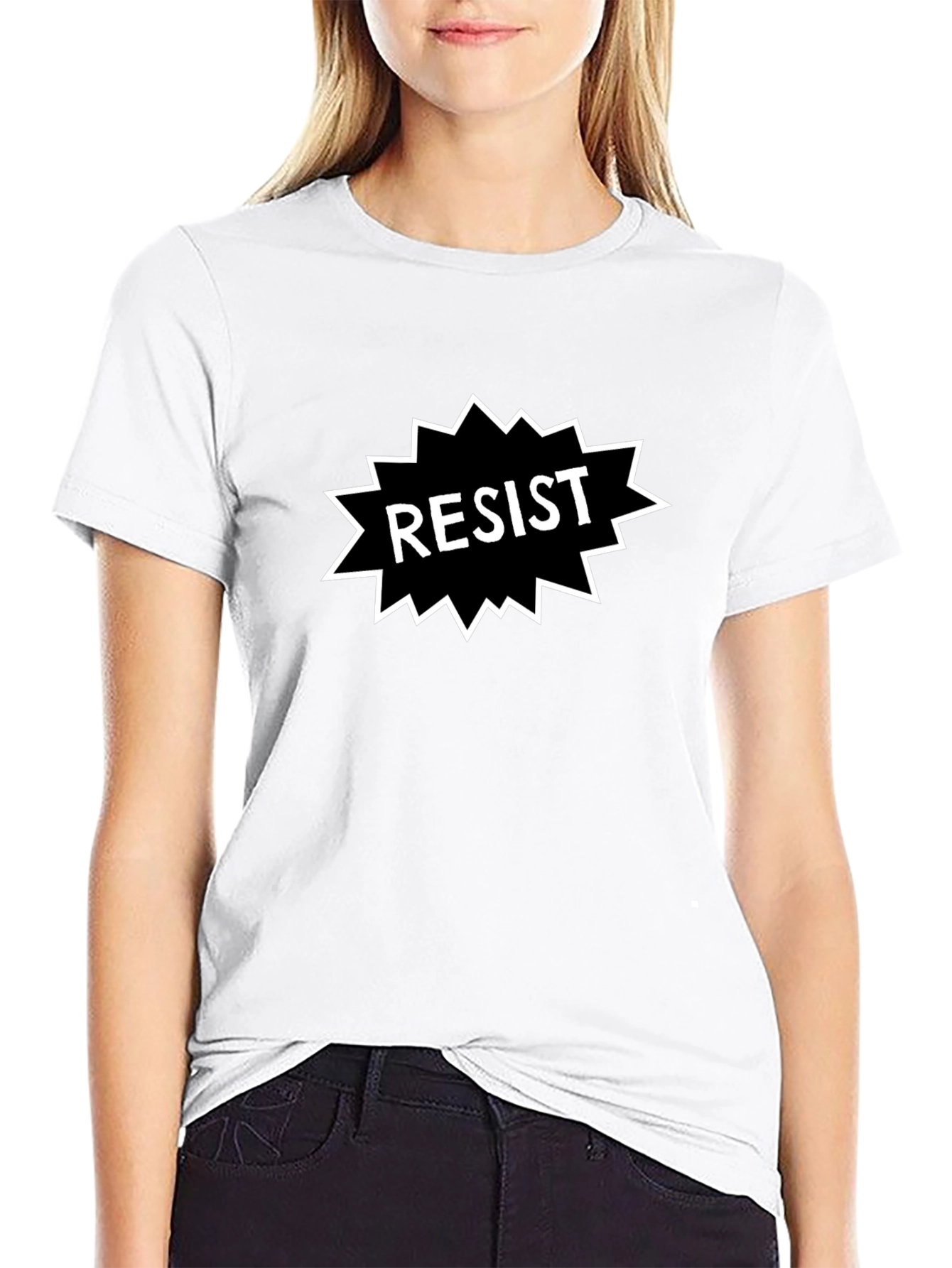 Resist Graphic Tee - Bold Statement Shirt