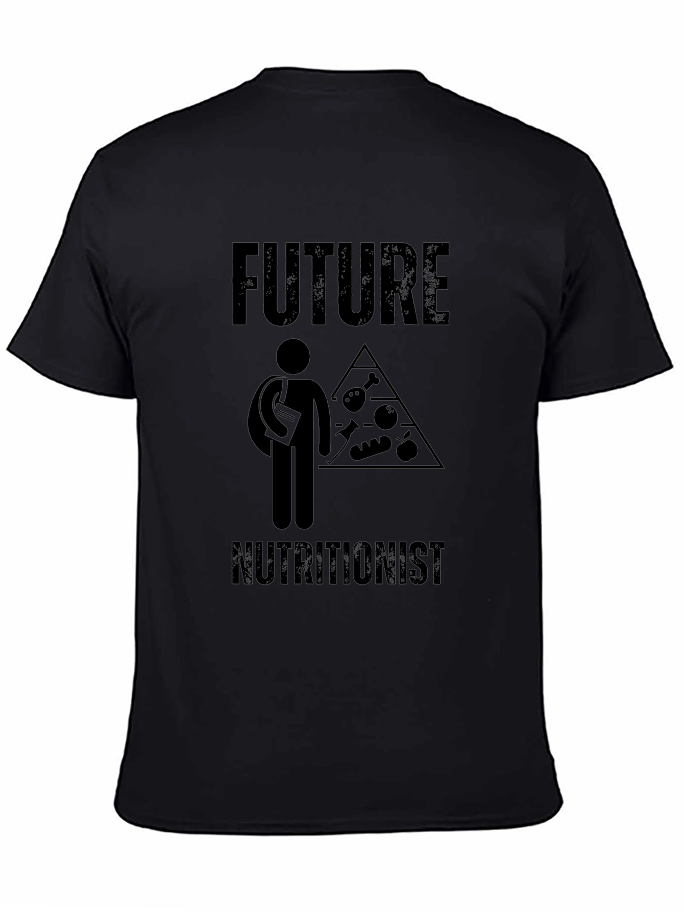 Future Nutritionist Black T-Shirt