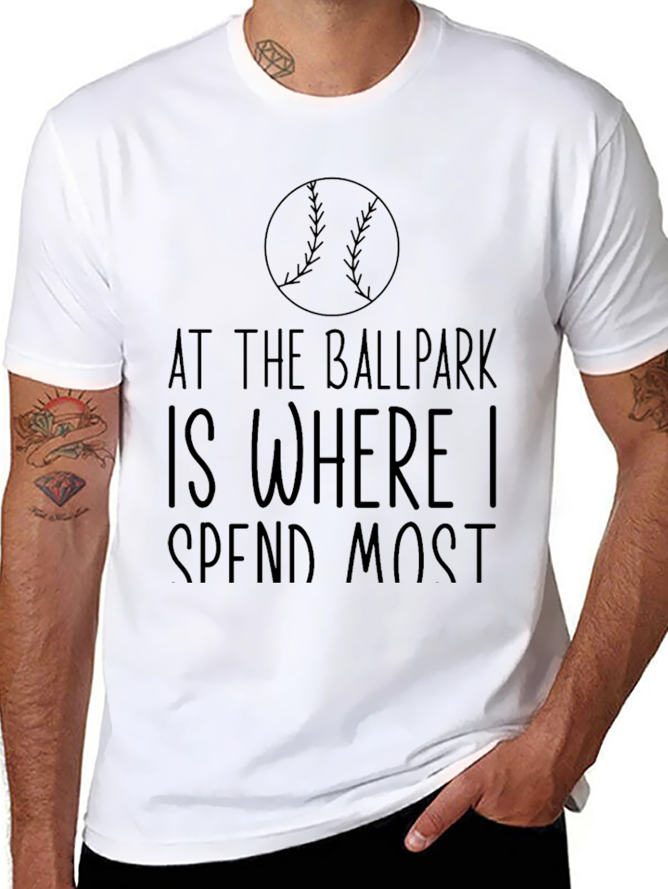 At The Ballpark T-Shirt