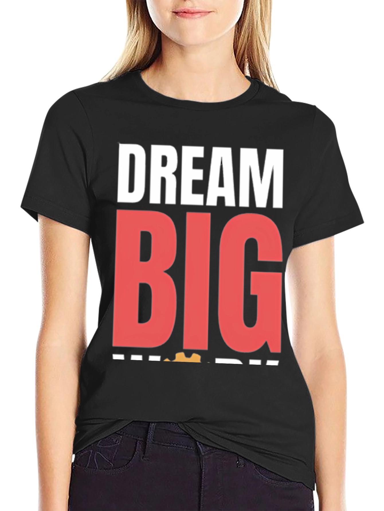 Dream Big Graphic Tee - Motivational T-Shirt