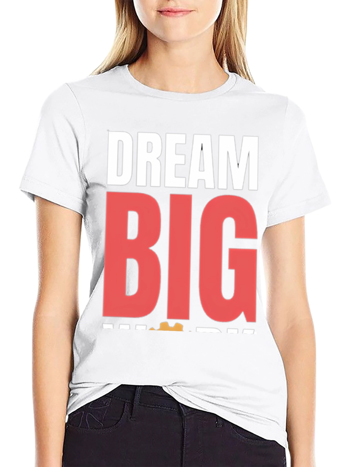 Dream Big Graphic Tee - Motivational T-Shirt
