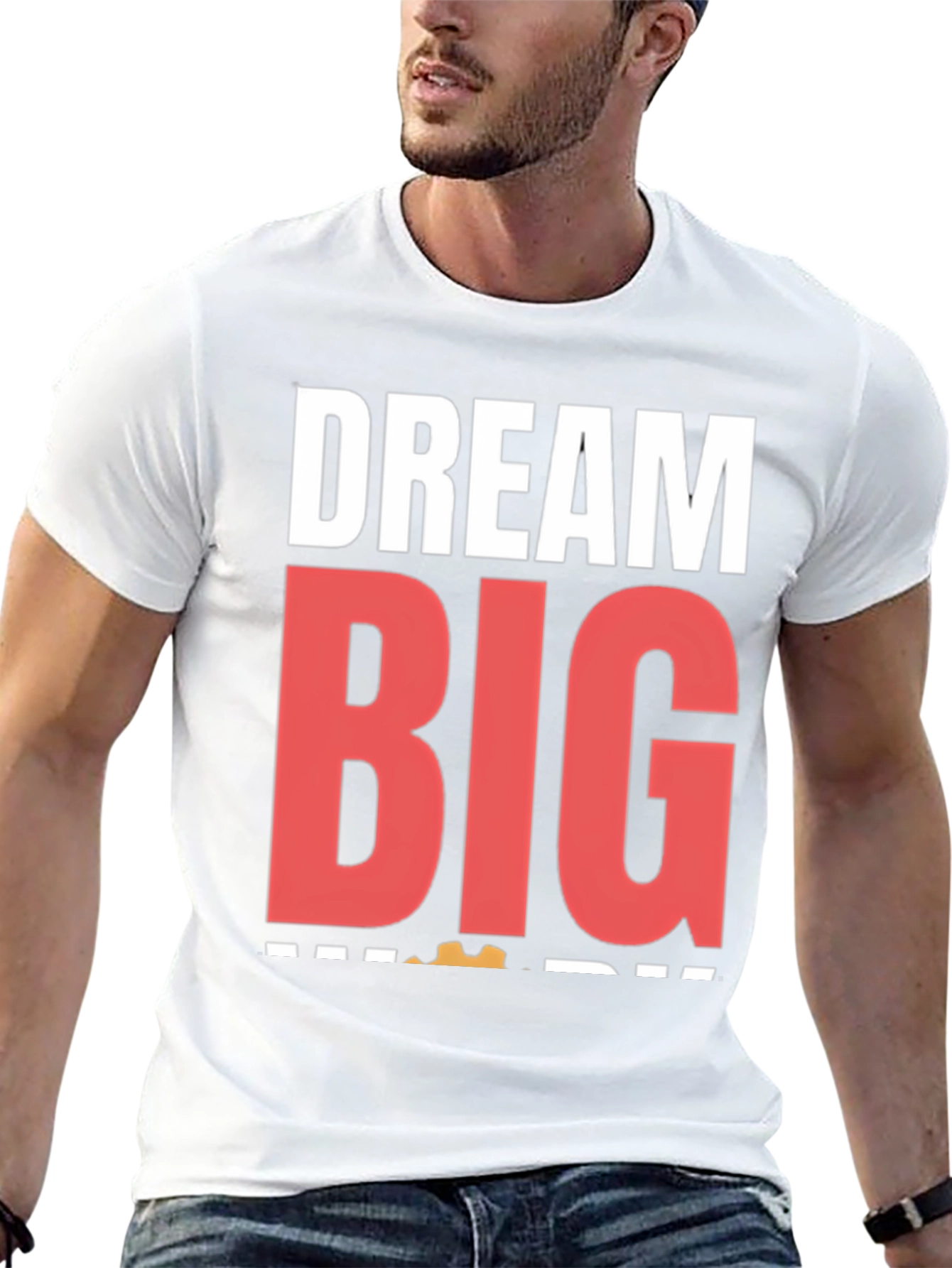Dream Big Graphic Tee - Motivational T-Shirt
