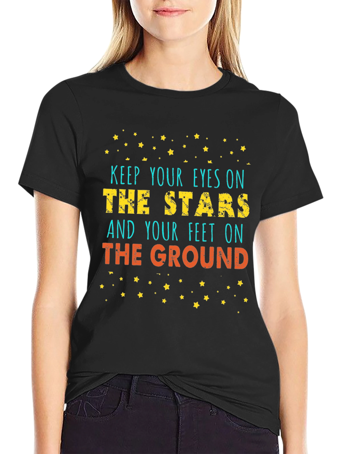 Keep Your Eyes on Stars Graphic Tee