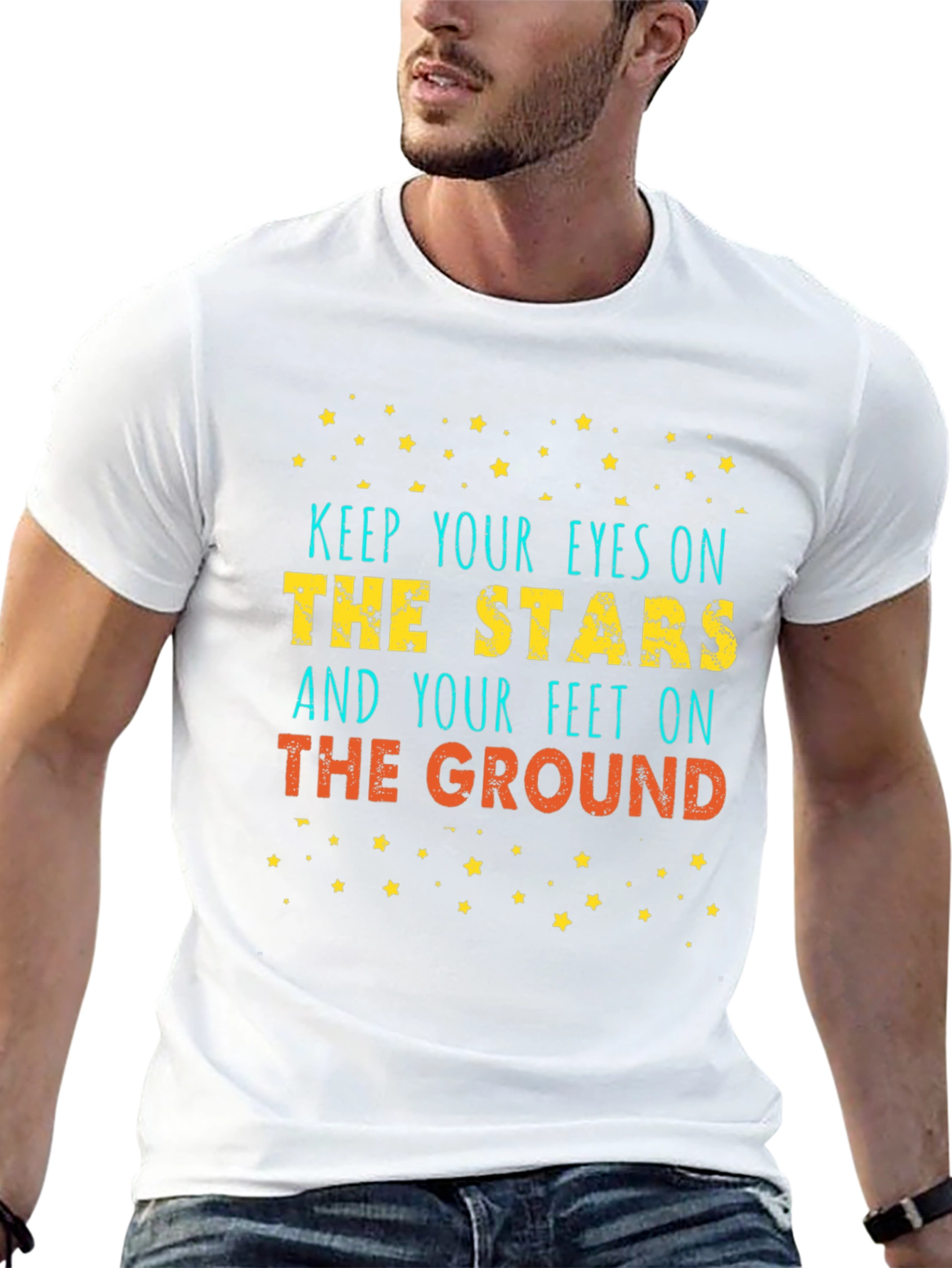 Keep Your Eyes on Stars Graphic Tee