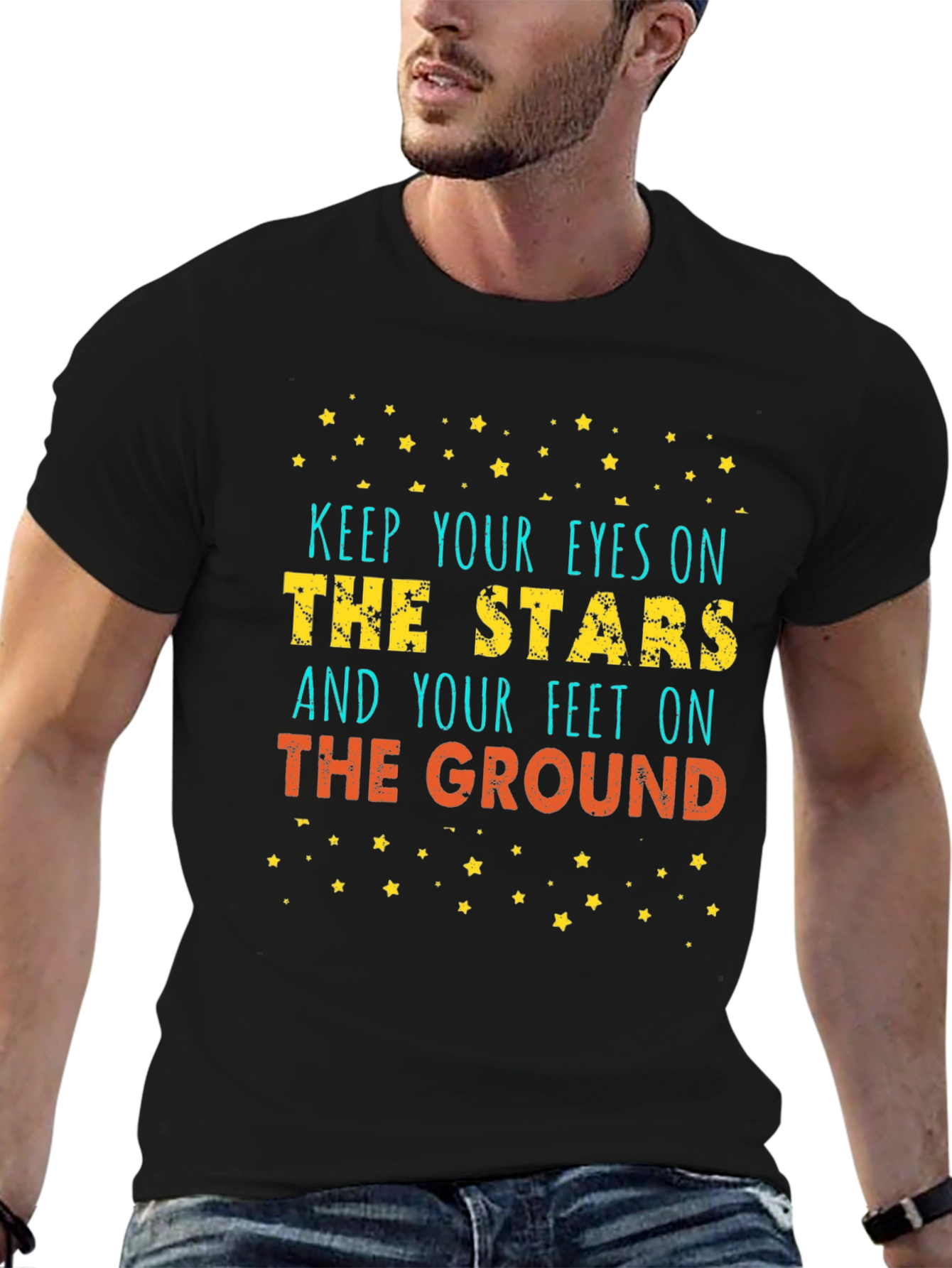 Keep Your Eyes on Stars Graphic Tee