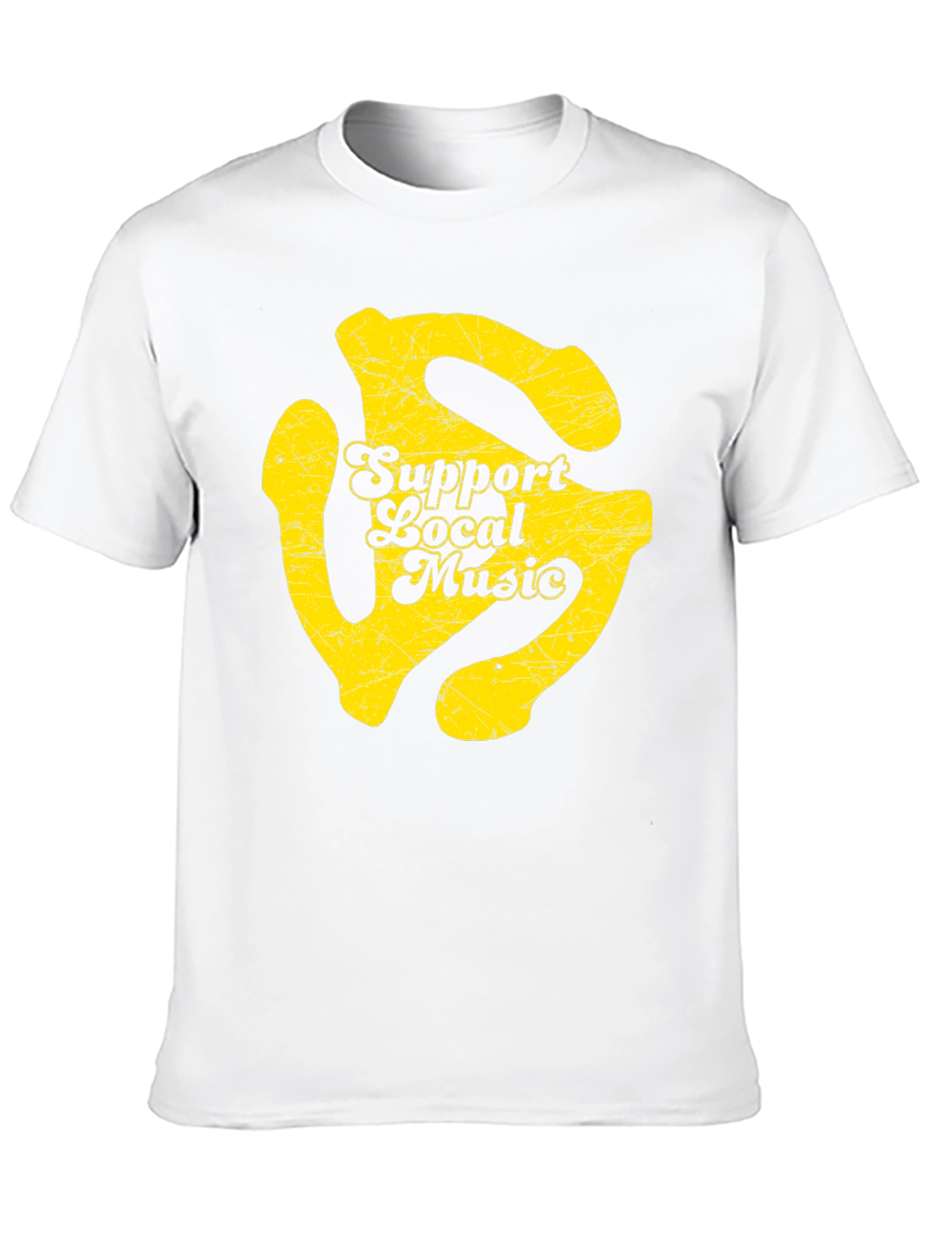 Support Local Music Black T-Shirt