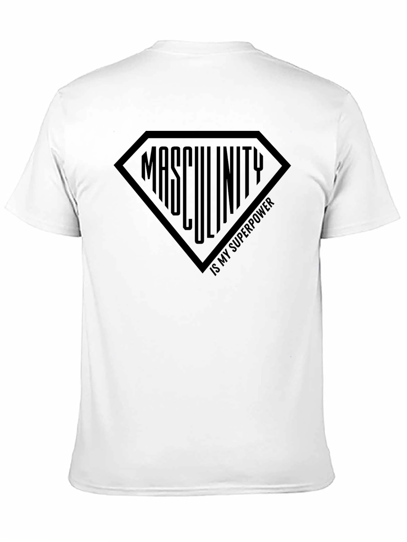 Masculinity is My Superpower Black T-Shirt