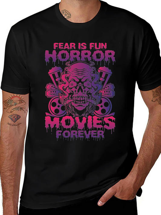 Fear is Fun Horror Movies T-Shirt
