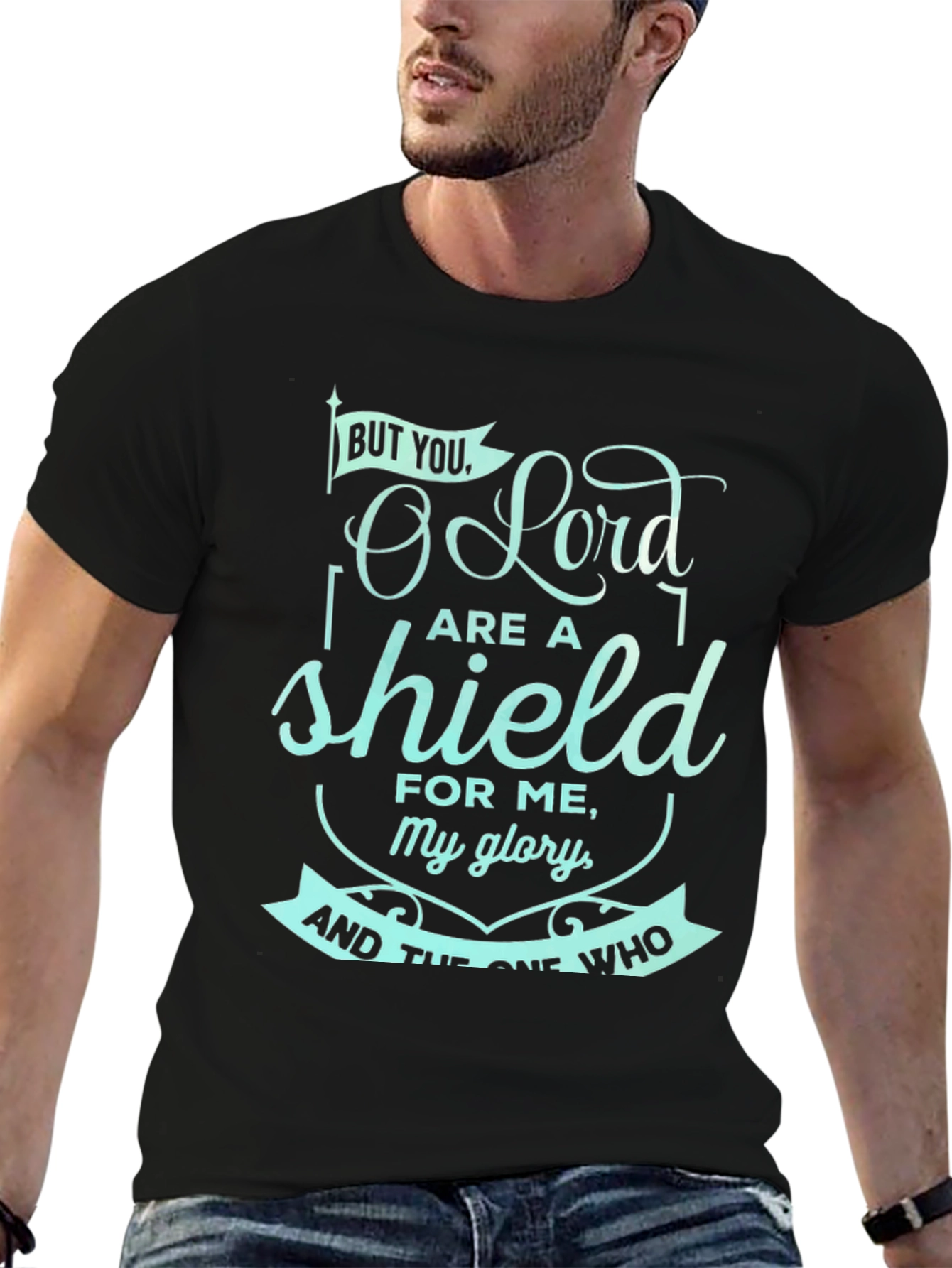 O Lord Shield Graphic Tee