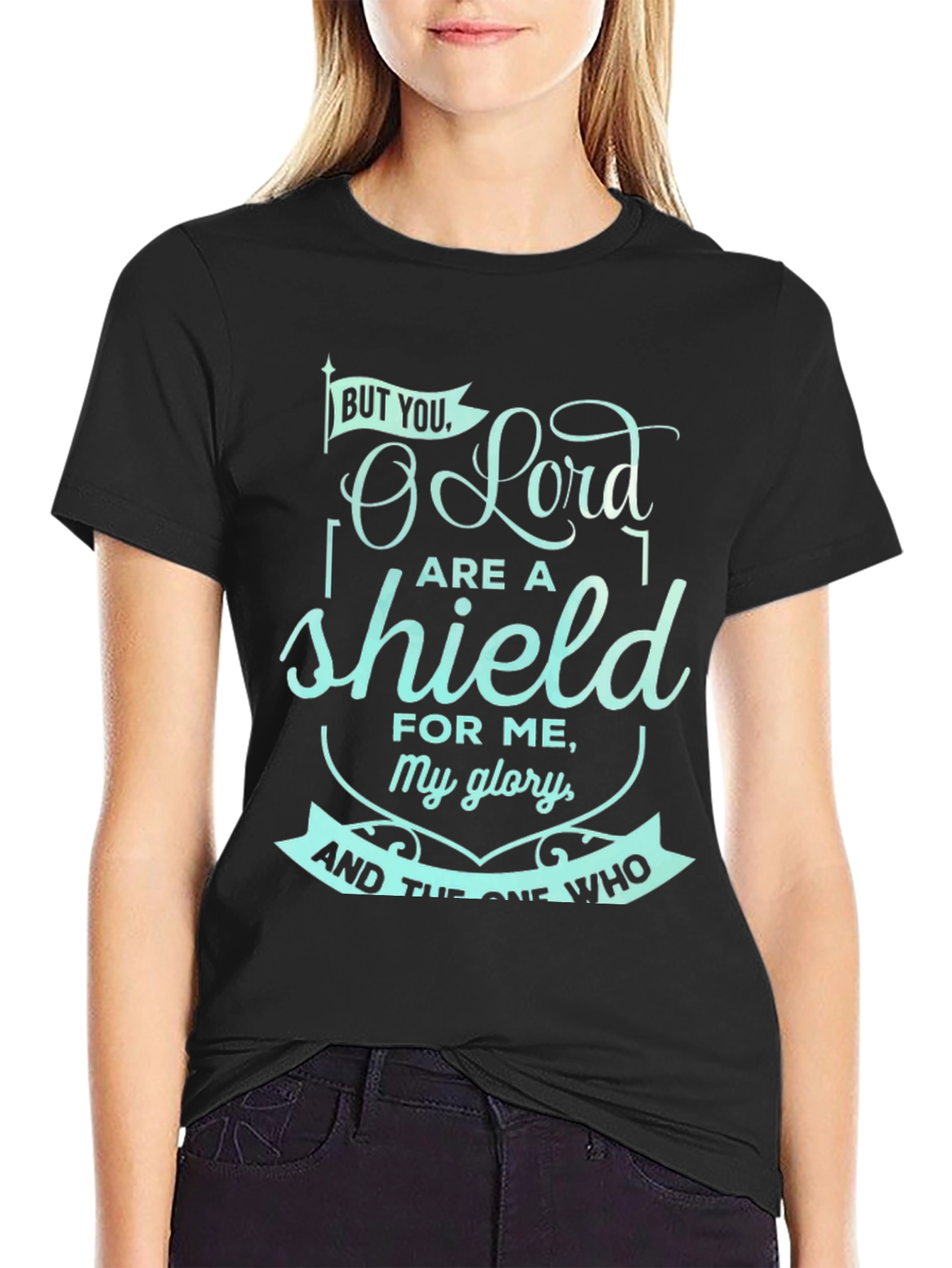 O Lord Shield Graphic Tee